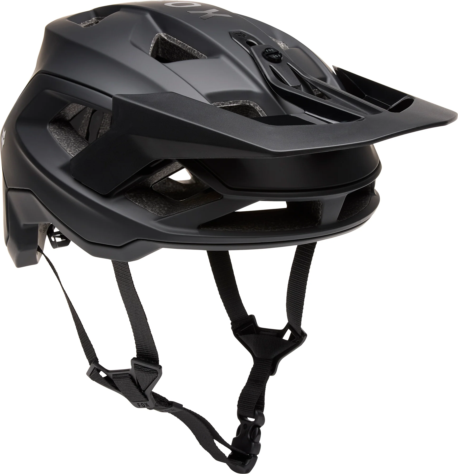 Fox Speedframe Solid MTB Cycling Helmet - Black