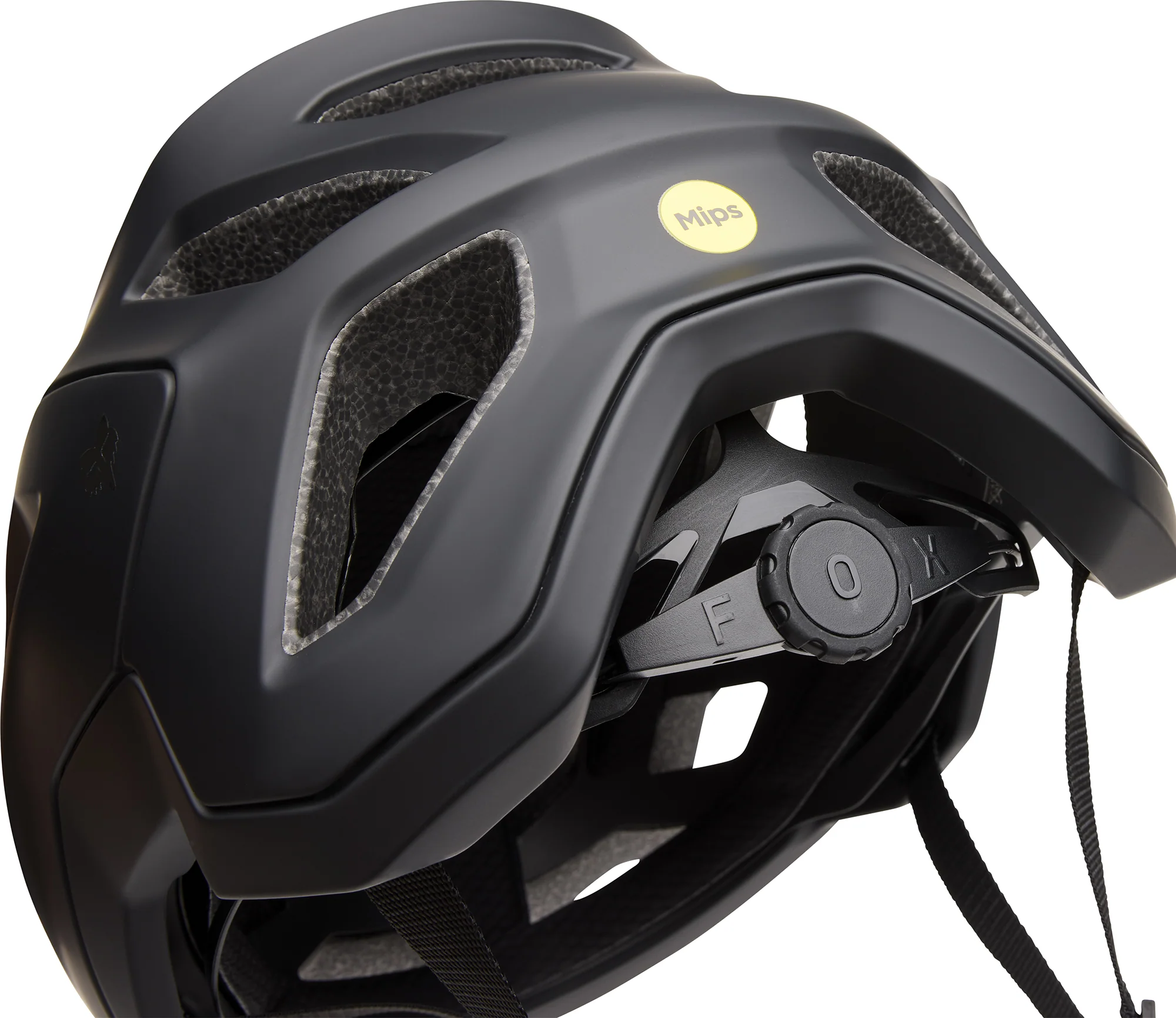Fox Speedframe Solid MTB Cycling Helmet - Black - Image 5