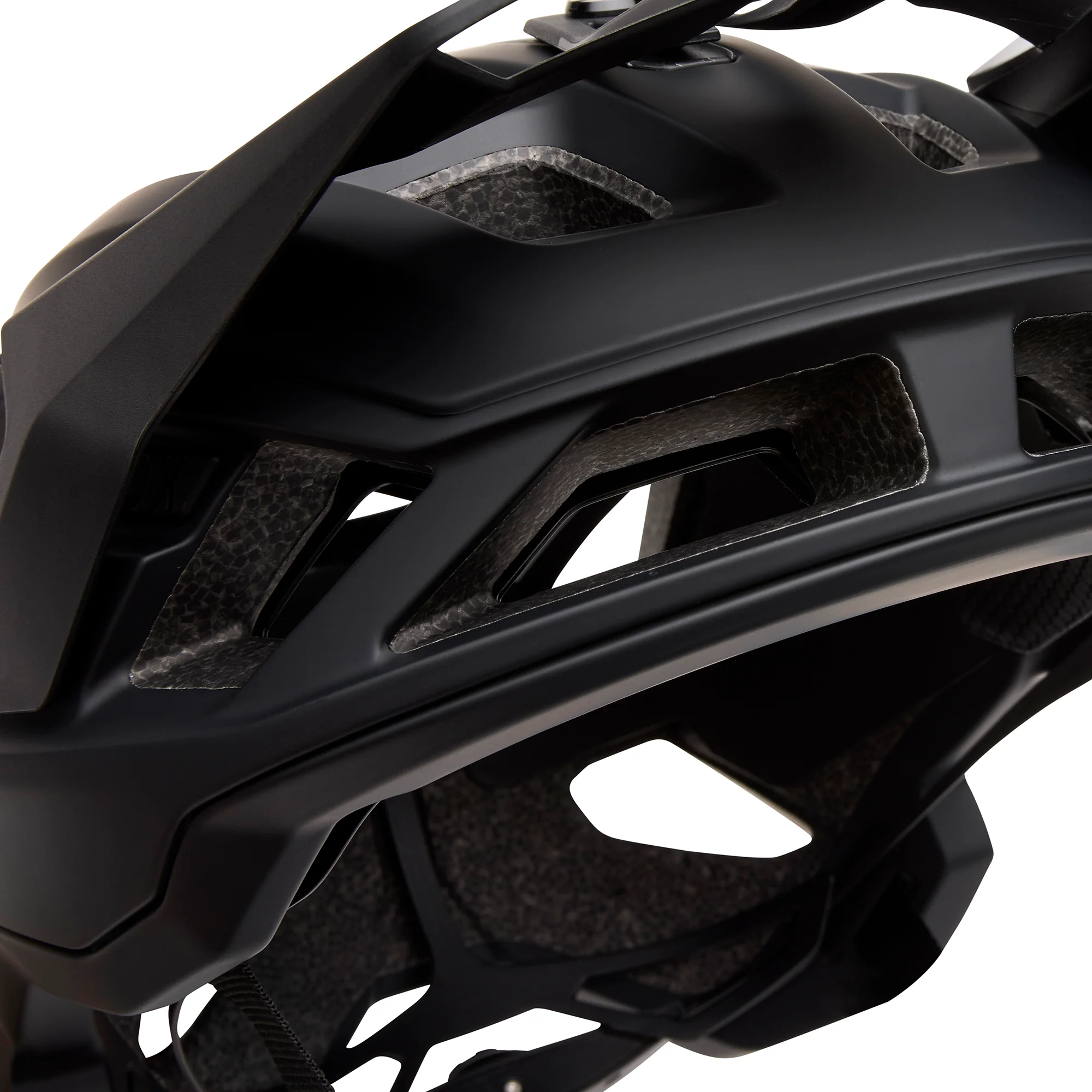 Fox Speedframe Solid MTB Cycling Helmet - Black - Image 7