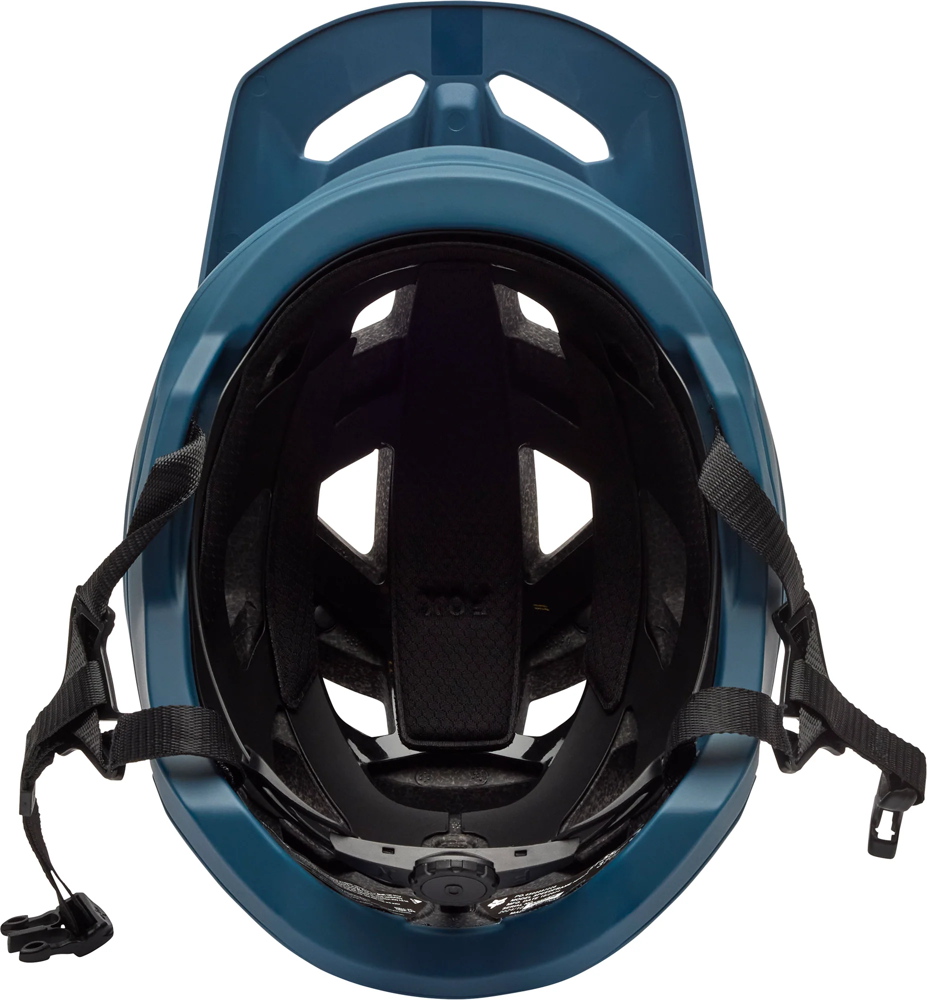 Fox Speedframe Solid MTB Cycling Helmet - Blue - Image 5