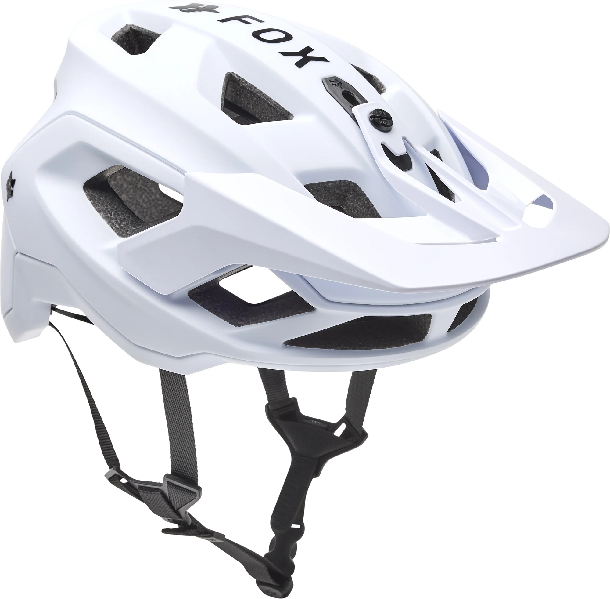 Fox Speedframe Solid MTB Cycling Helmet - White