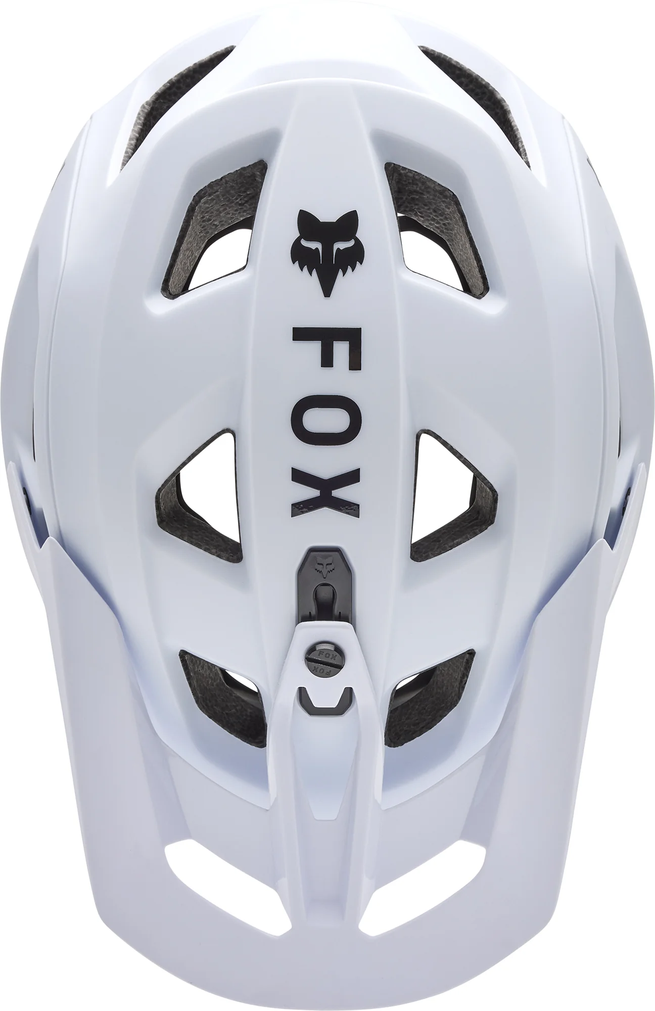 Fox Speedframe Solid MTB Cycling Helmet - White - Image 3