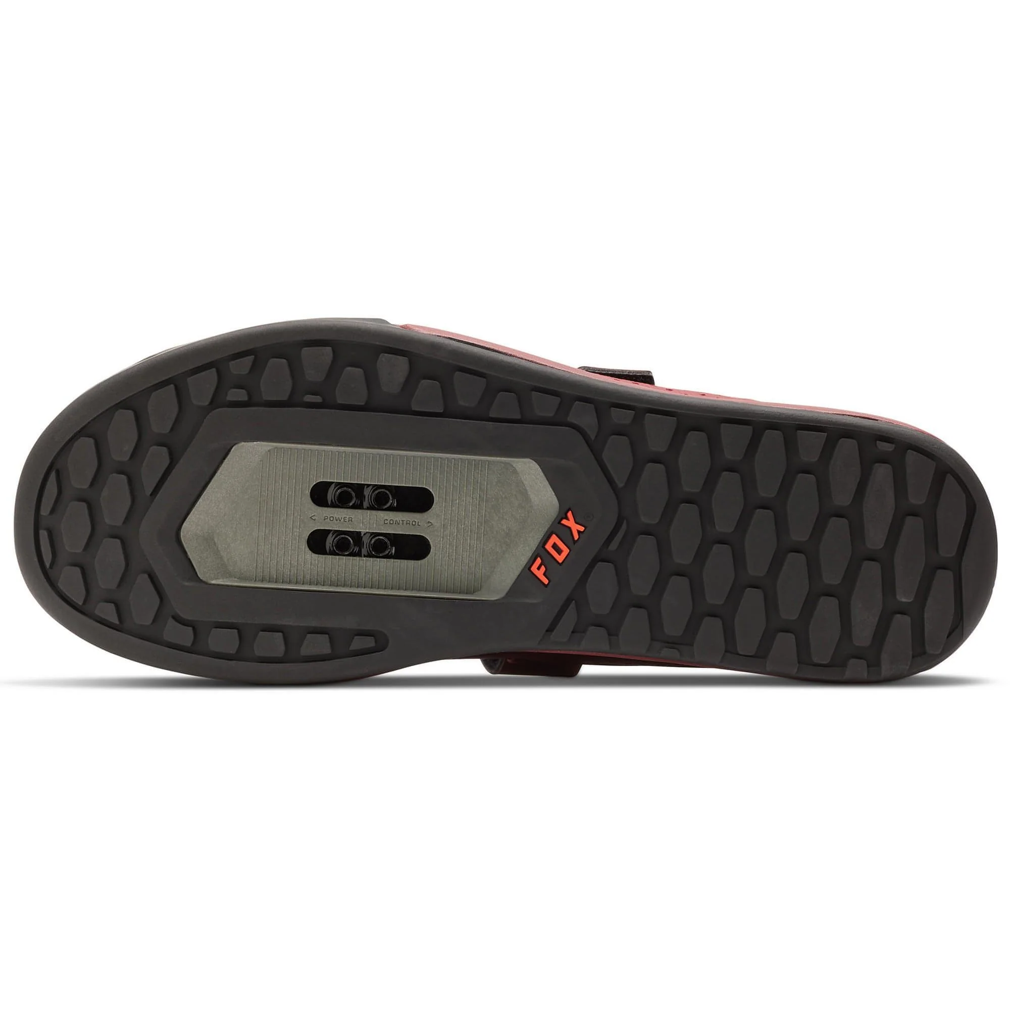 Fox Union Clipless MTB Mens Cycling Shoes - Red - Image 2