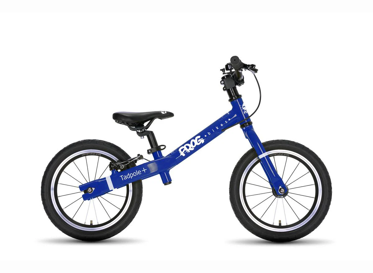 Frog Tadpole Plus 14 Inch Kids Balance Bike 2026 - Blue