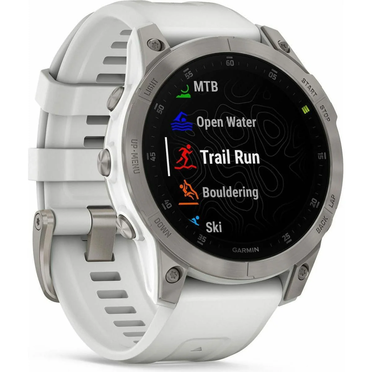 Garmin EPIX Gen 2 HRM With GPS Multisport Watch - White - Image 4