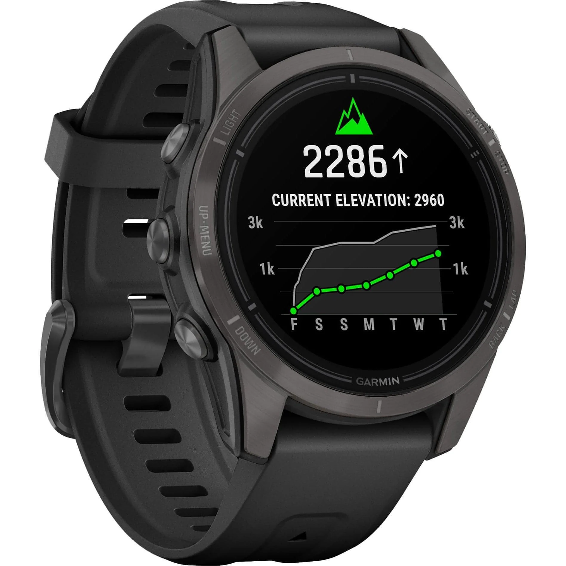 Garmin EPIX Pro (Gen 2) Sapphire 42mm HRM With GPS Multisport Watch - Black - Image 4