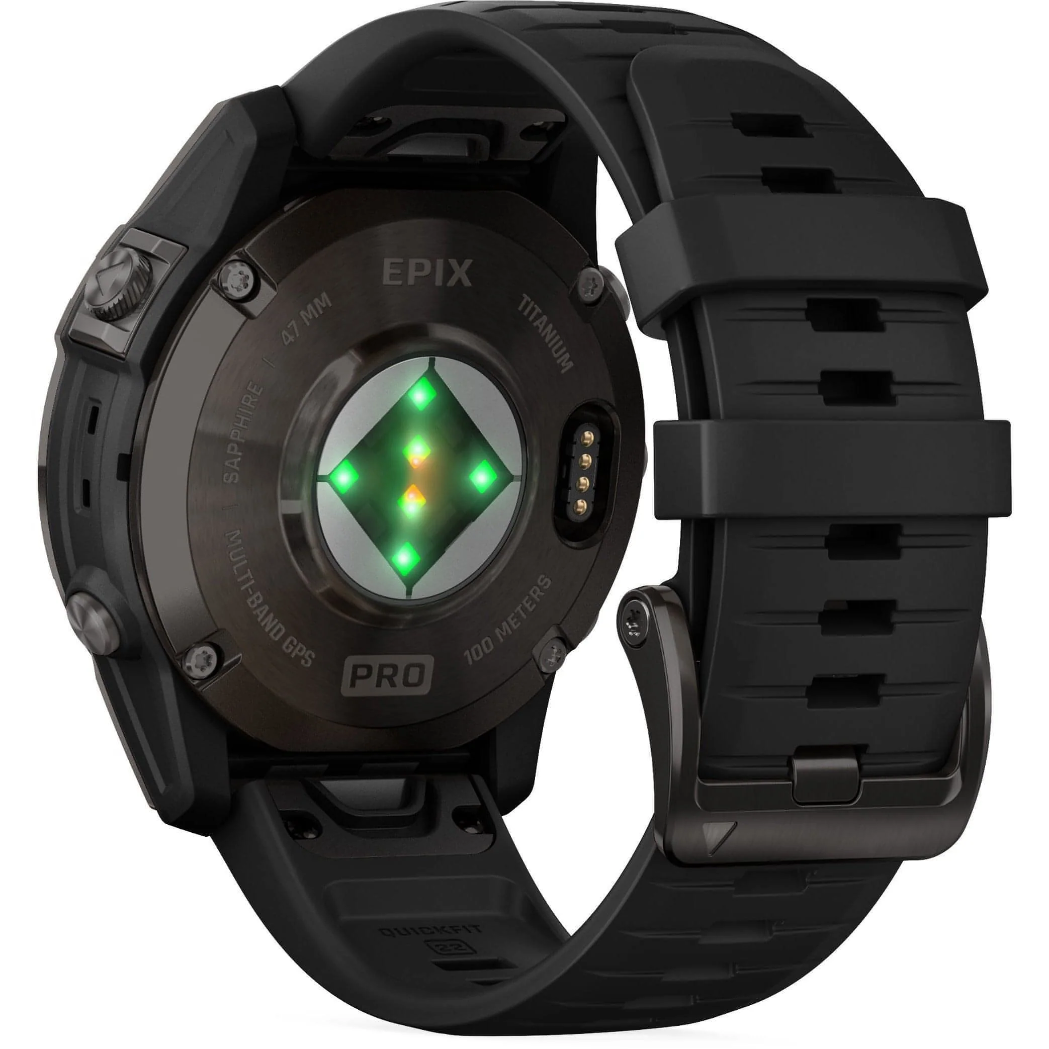 Garmin EPIX Pro (Gen 2) Sapphire 47mm HRM With GPS Multisport Watch - Black - Image 2