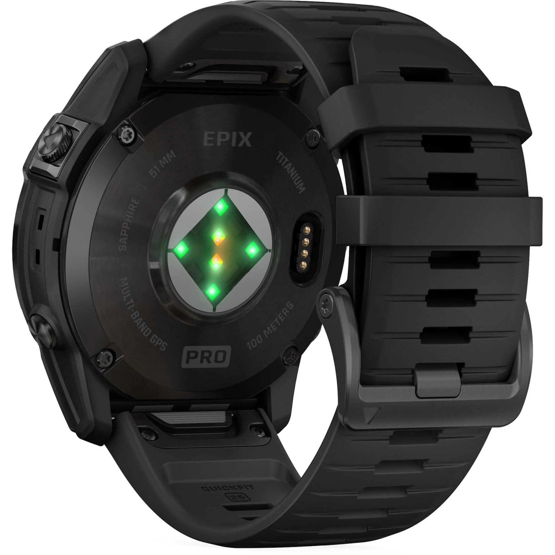 Garmin EPIX Pro (Gen 2) Sapphire 51mm HRM With GPS Multisport Watch - Black - Image 3