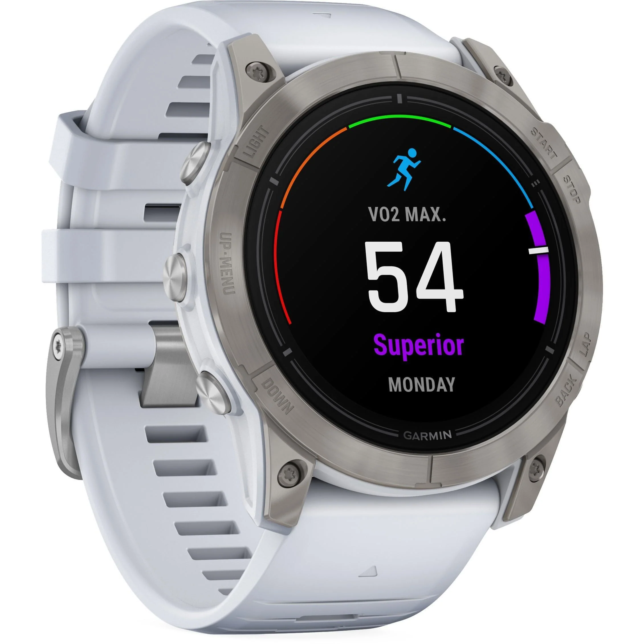 Garmin EPIX Pro (Gen 2) Sapphire 51mm HRM With GPS Multisport Watch - White - Image 4