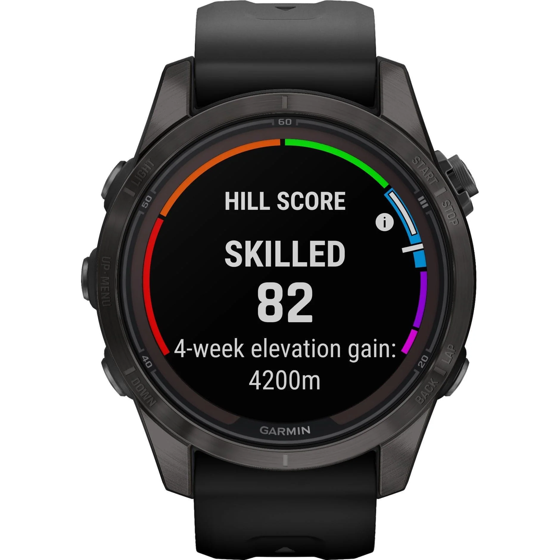 Garmin Fenix 7S Pro Sapphire Solar HRM With GPS Multisport Watch - Grey - Image 5