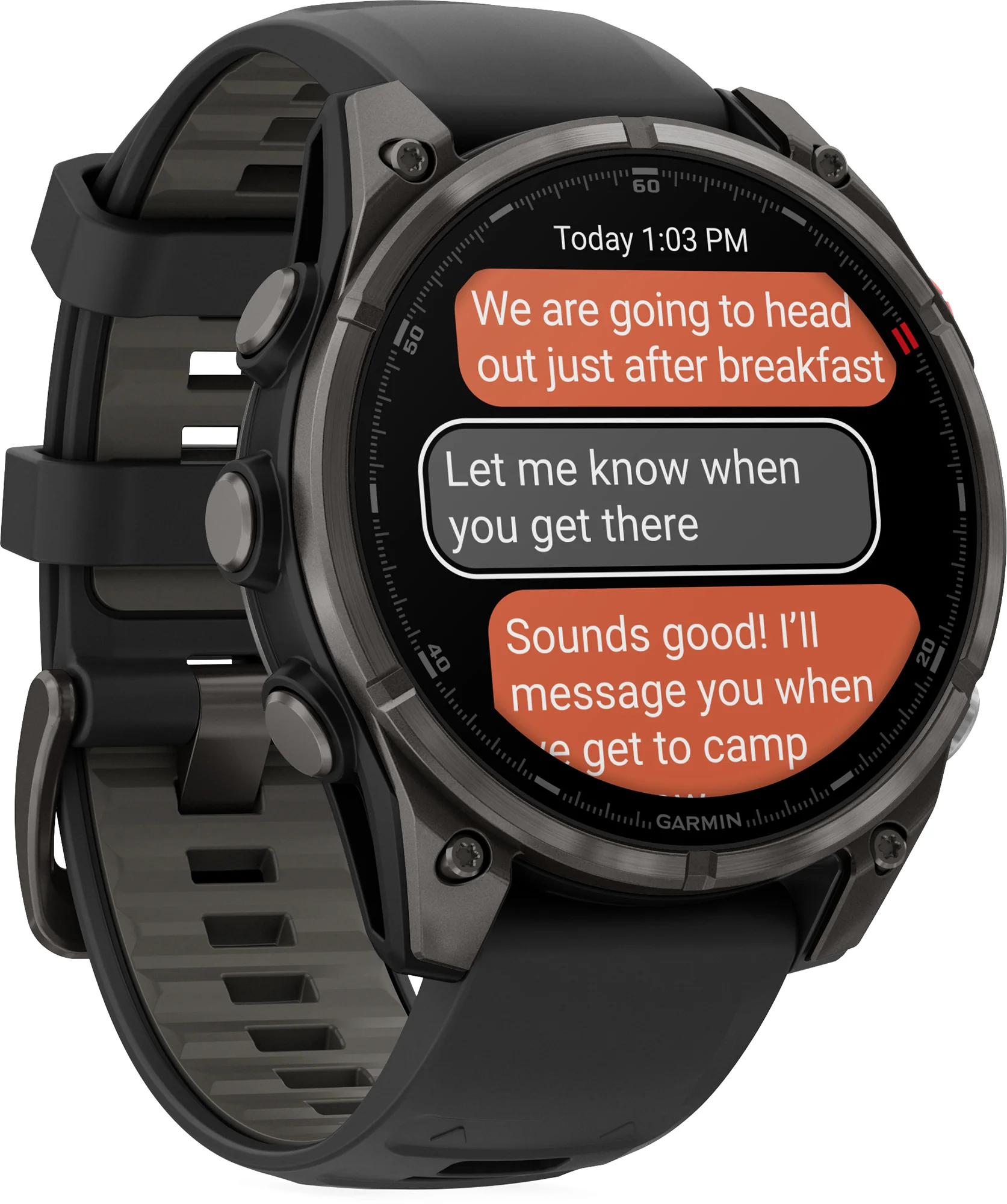 Garmin Fenix 8 Pro AMOLED Sapphire 47mm HRM With GPS Multisport Watch - Black - Image 5