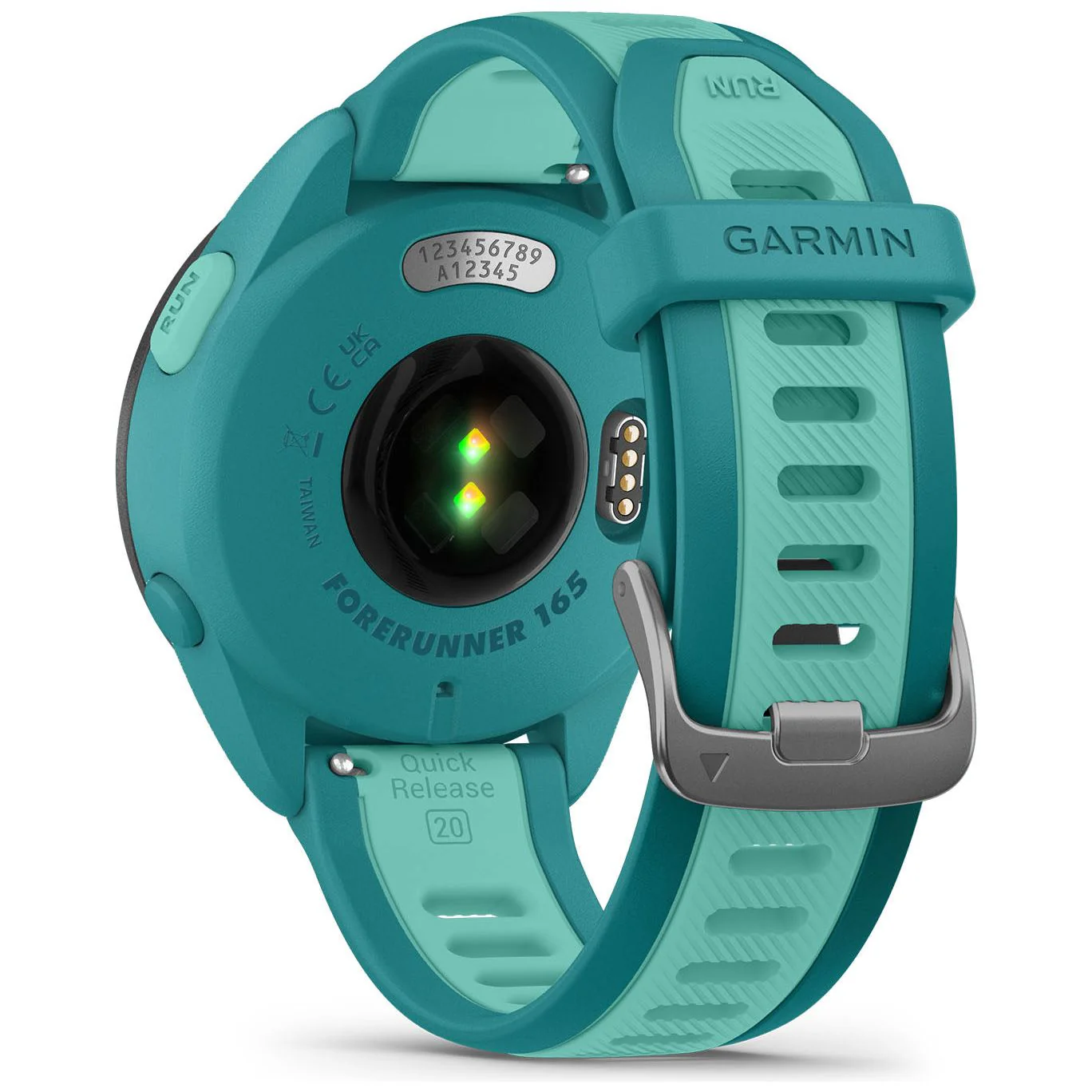 Garmin Forerunner 165 Music HRM With GPS Watch - Blue - Image 2