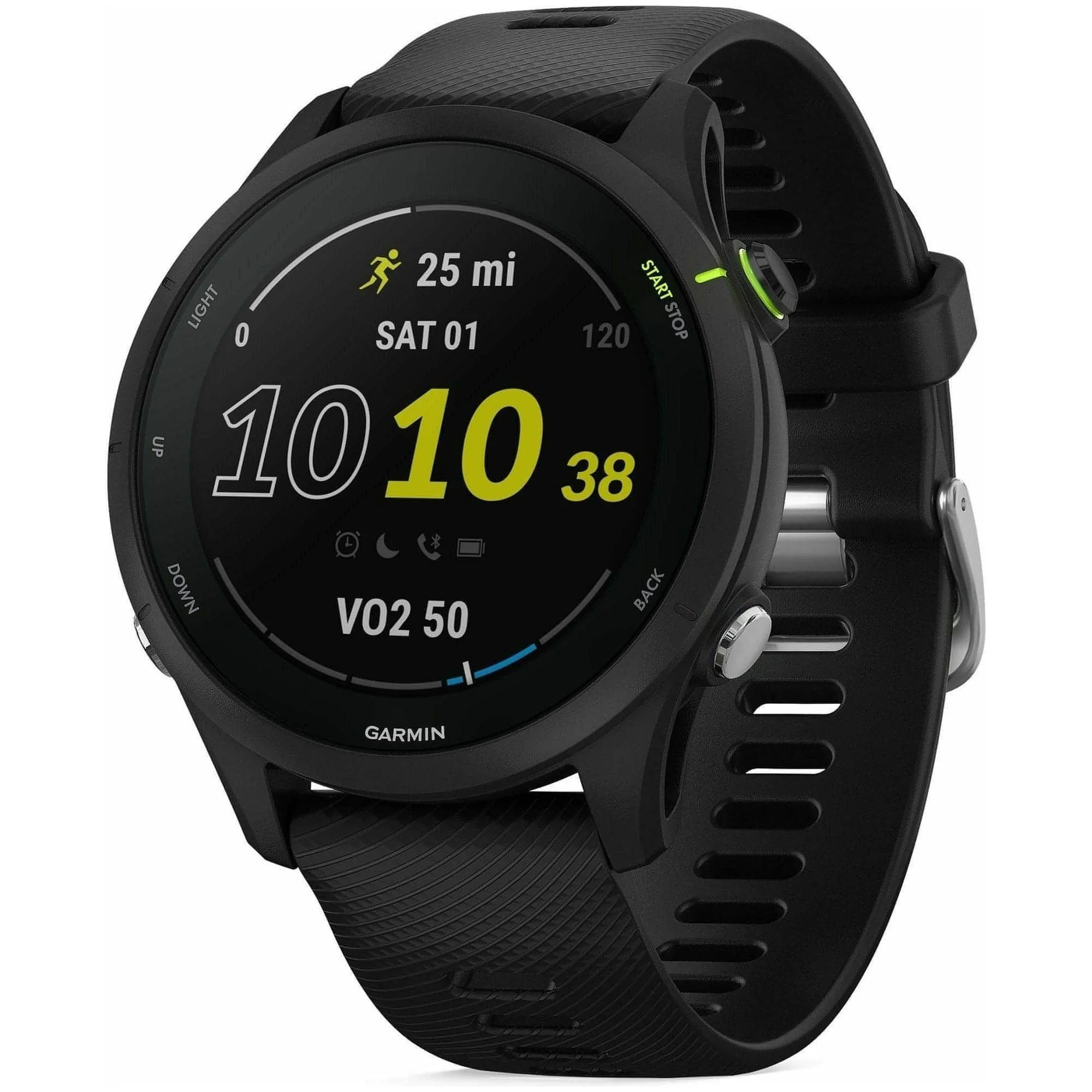 Garmin Forerunner 255 Music HRM With GPS Watch - Black - Image 3