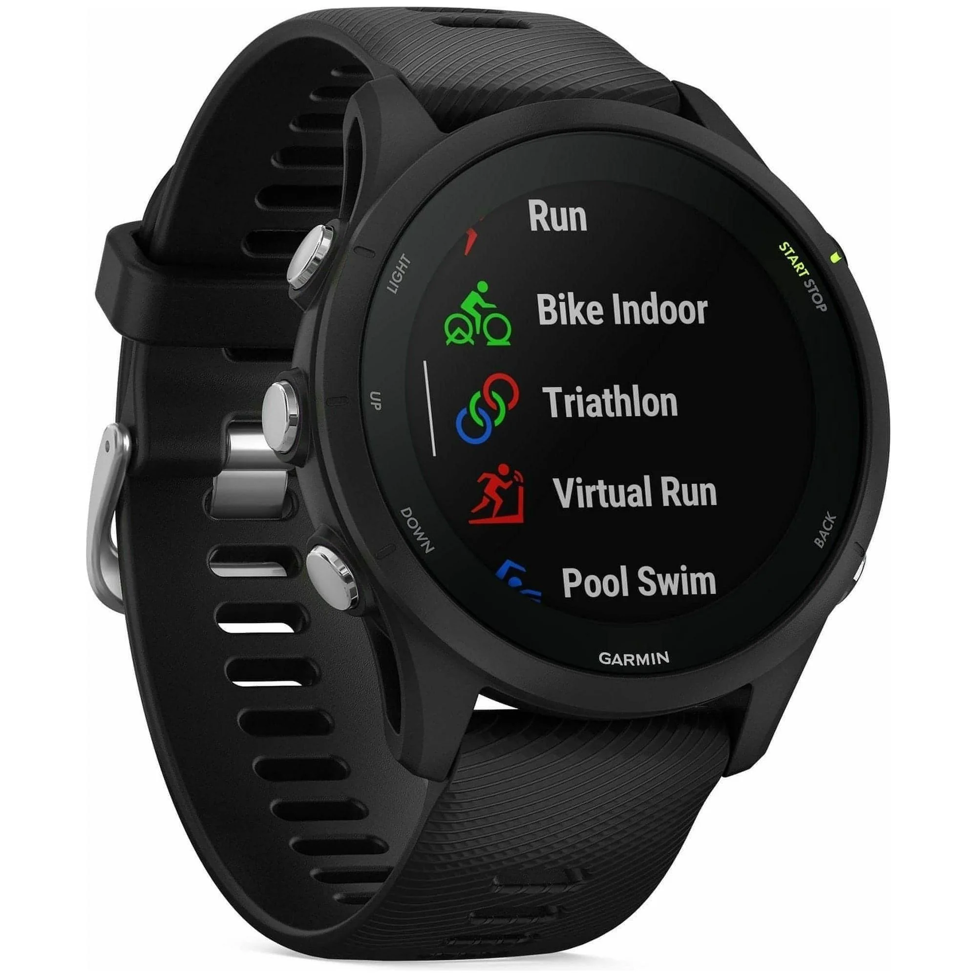 Garmin Forerunner 255 Music HRM With GPS Watch - Black - Image 4