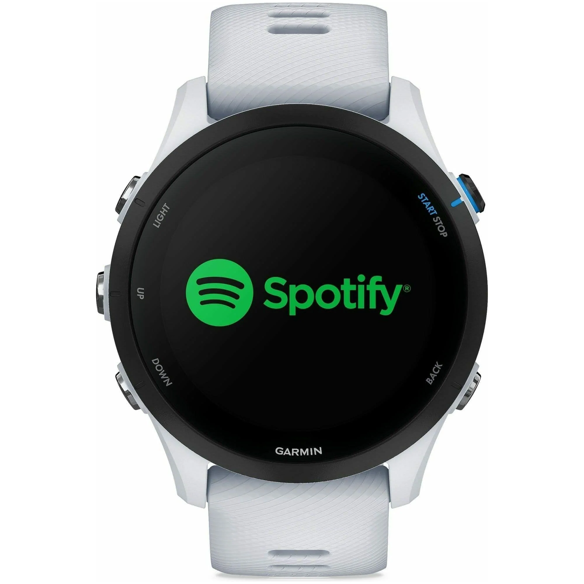 Garmin Forerunner 255 Music HRM With GPS Watch - White - Image 2