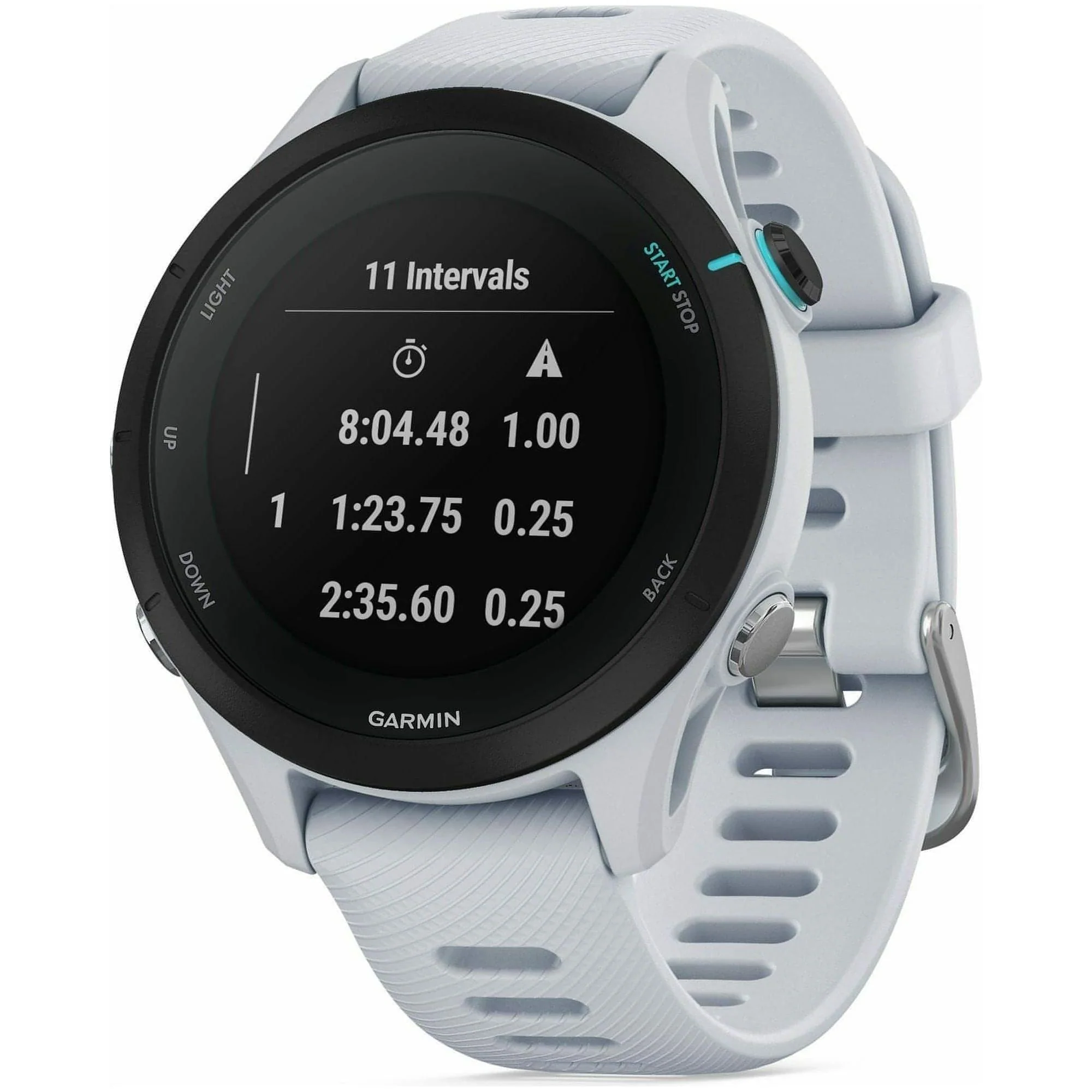 Garmin Forerunner 255S Music HRM With GPS Watch - White - Image 3