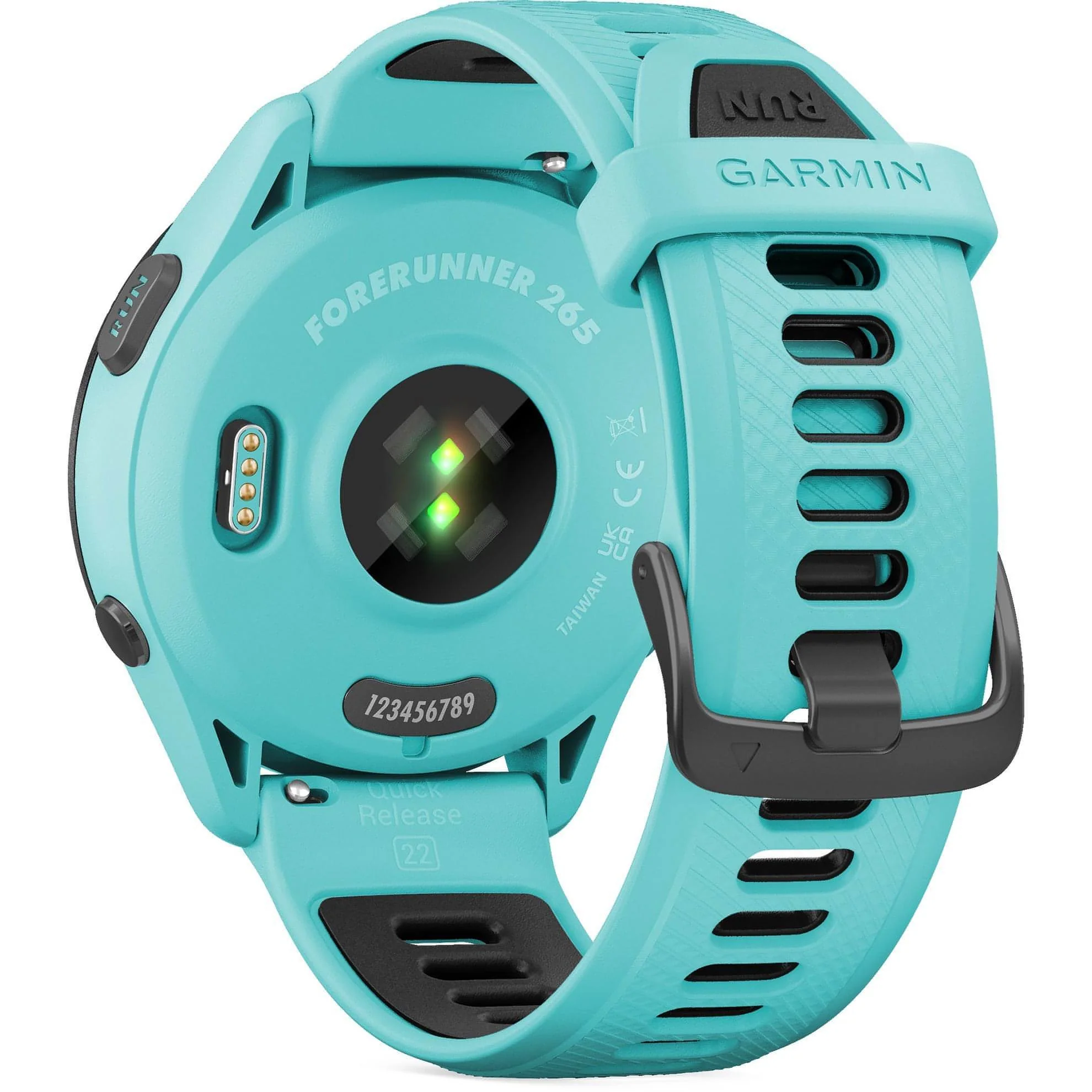 Garmin Forerunner 265 Music HRM With GPS Watch - Blue - Image 2