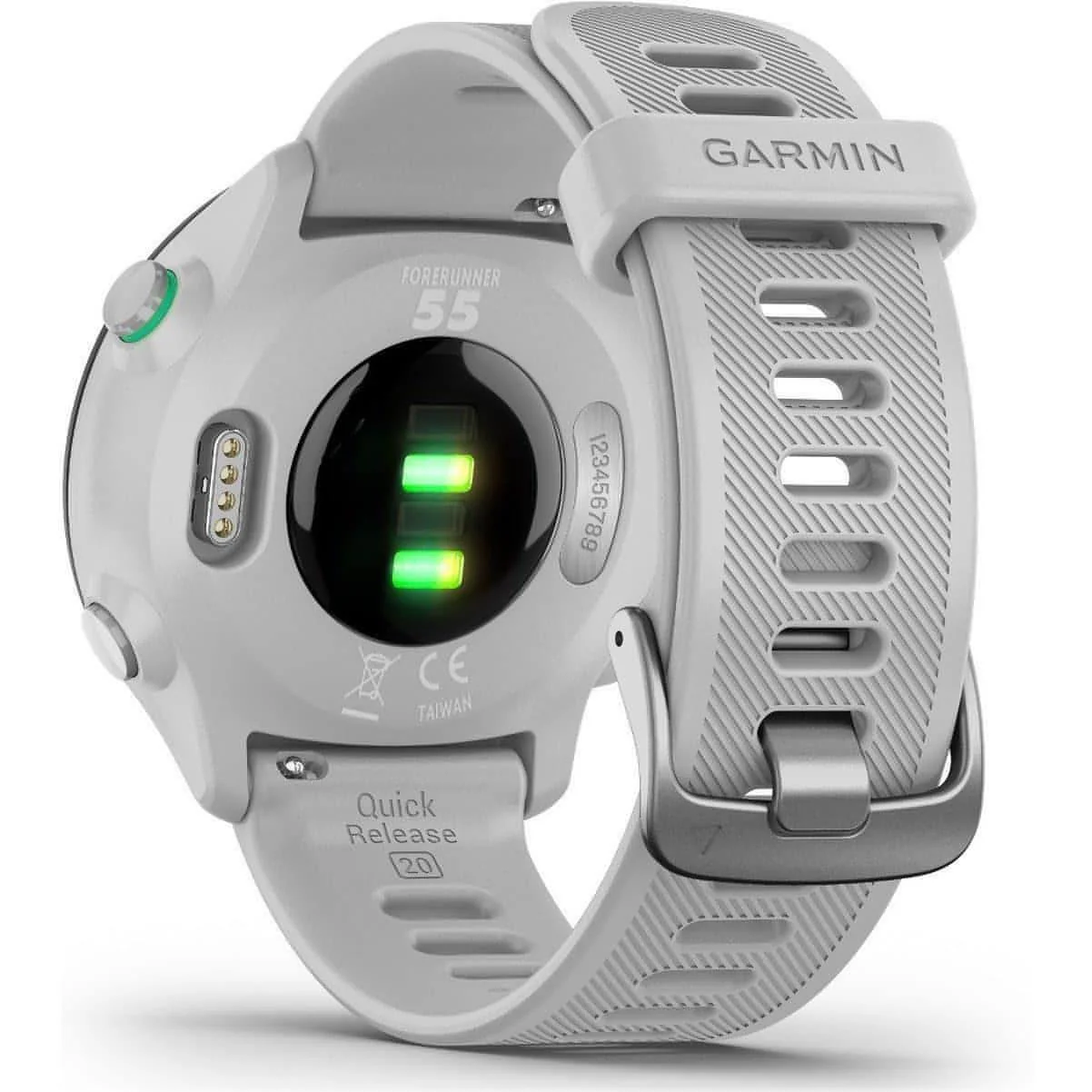 Garmin Forerunner 55 HRM With GPS Watch - White - Image 5