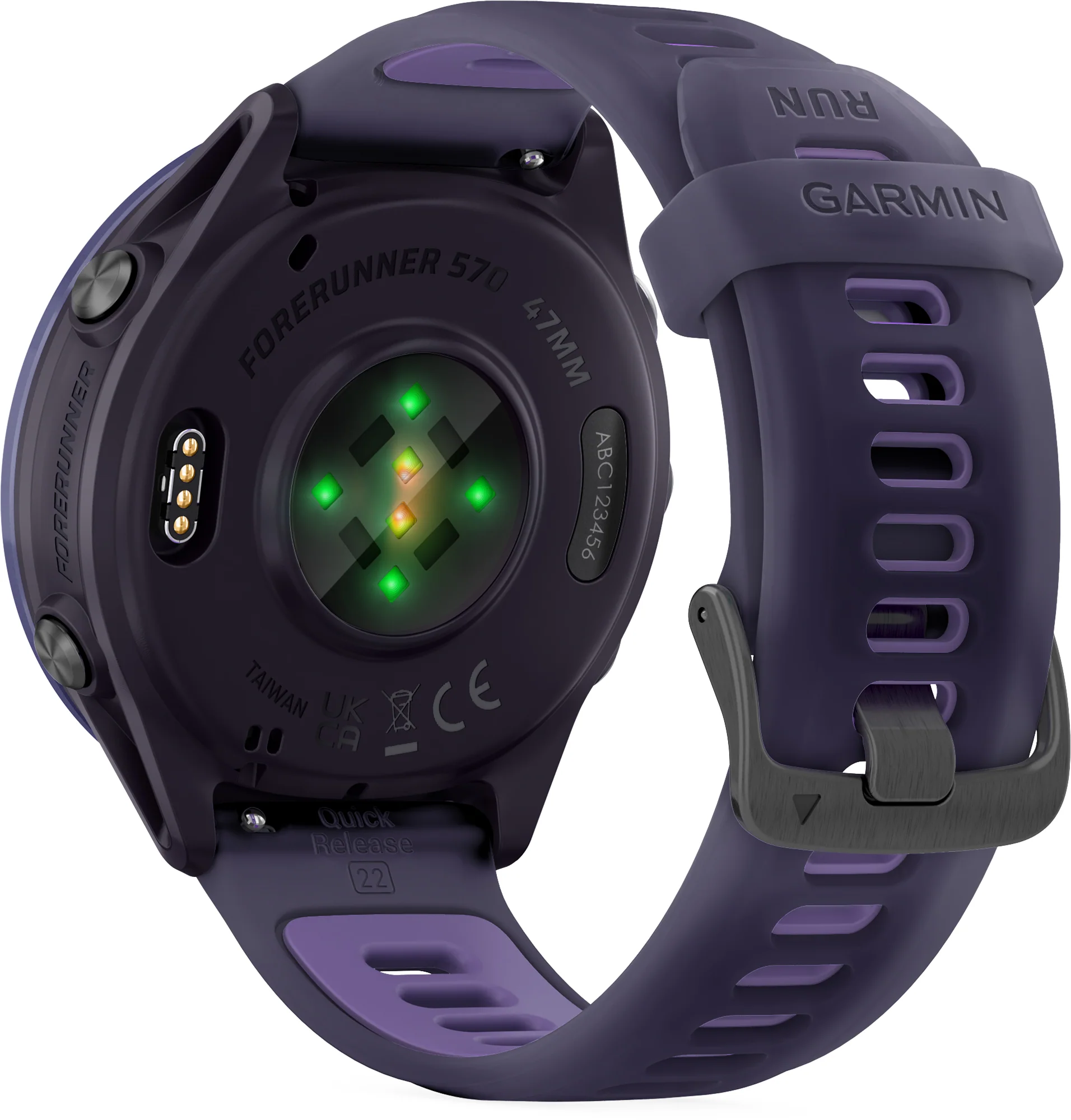 Garmin Forerunner 570 47mm HRM With GPS Watch - Blue - Image 2