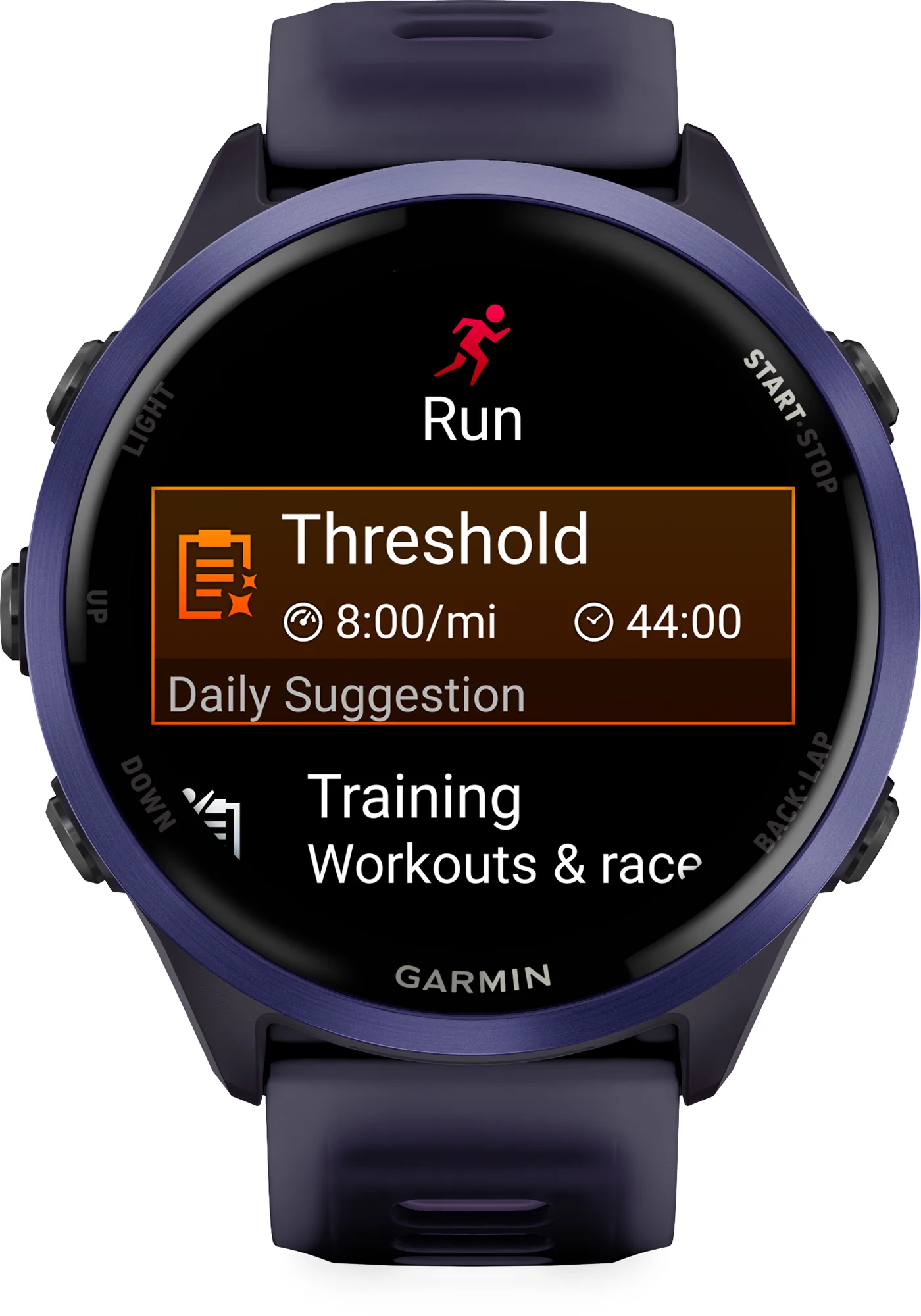 Garmin Forerunner 570 47mm HRM With GPS Watch - Blue - Image 4
