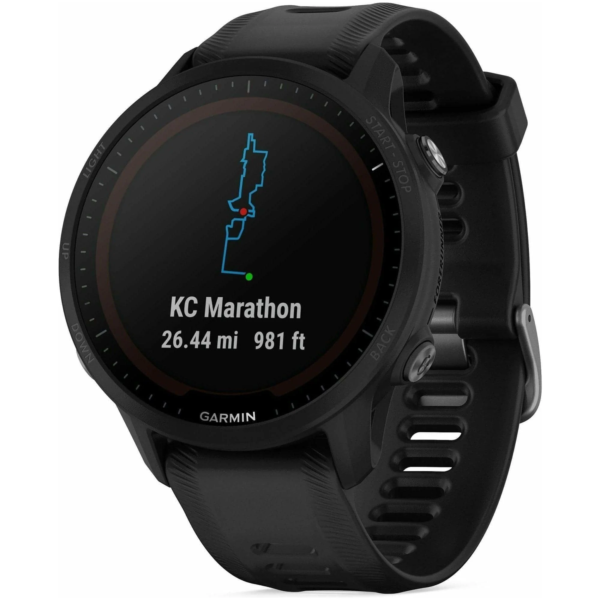 Garmin Forerunner 955 Solar HRM With GPS Watch - Black - Image 9