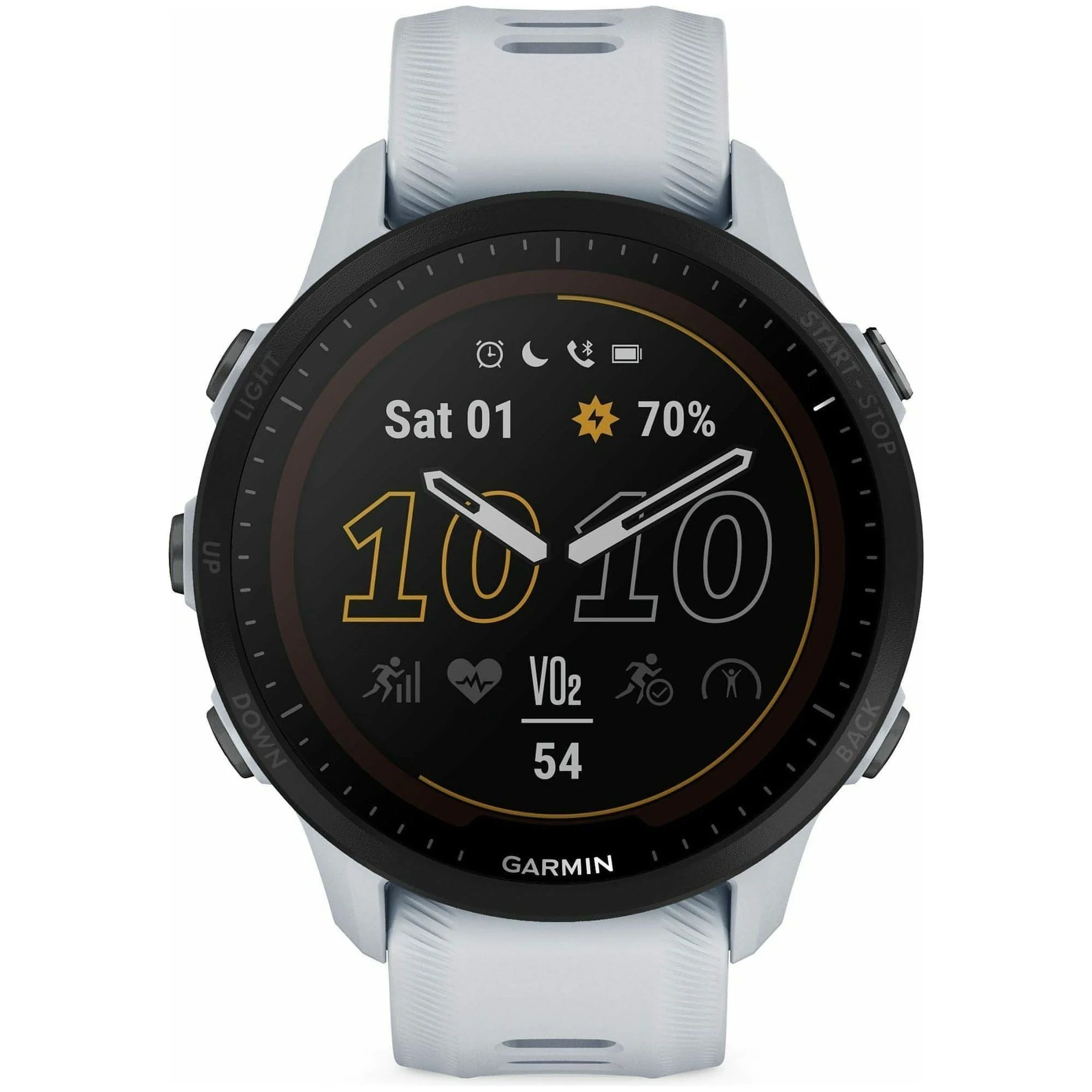 Garmin Forerunner 955 Solar HRM With GPS Watch - White - Image 8