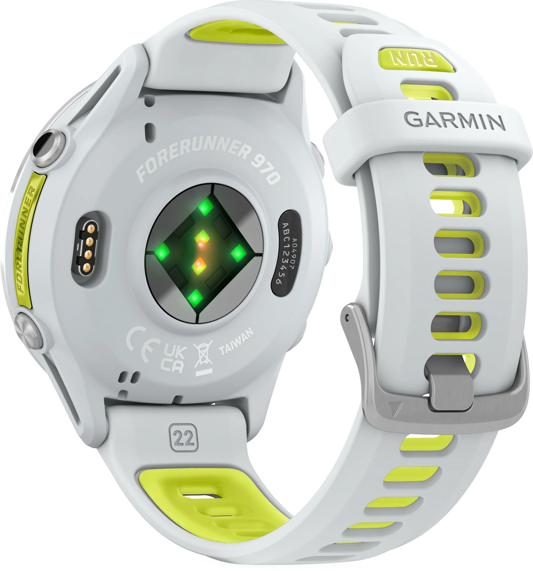 Garmin Forerunner 970 HRM With GPS Watch - White - Image 2