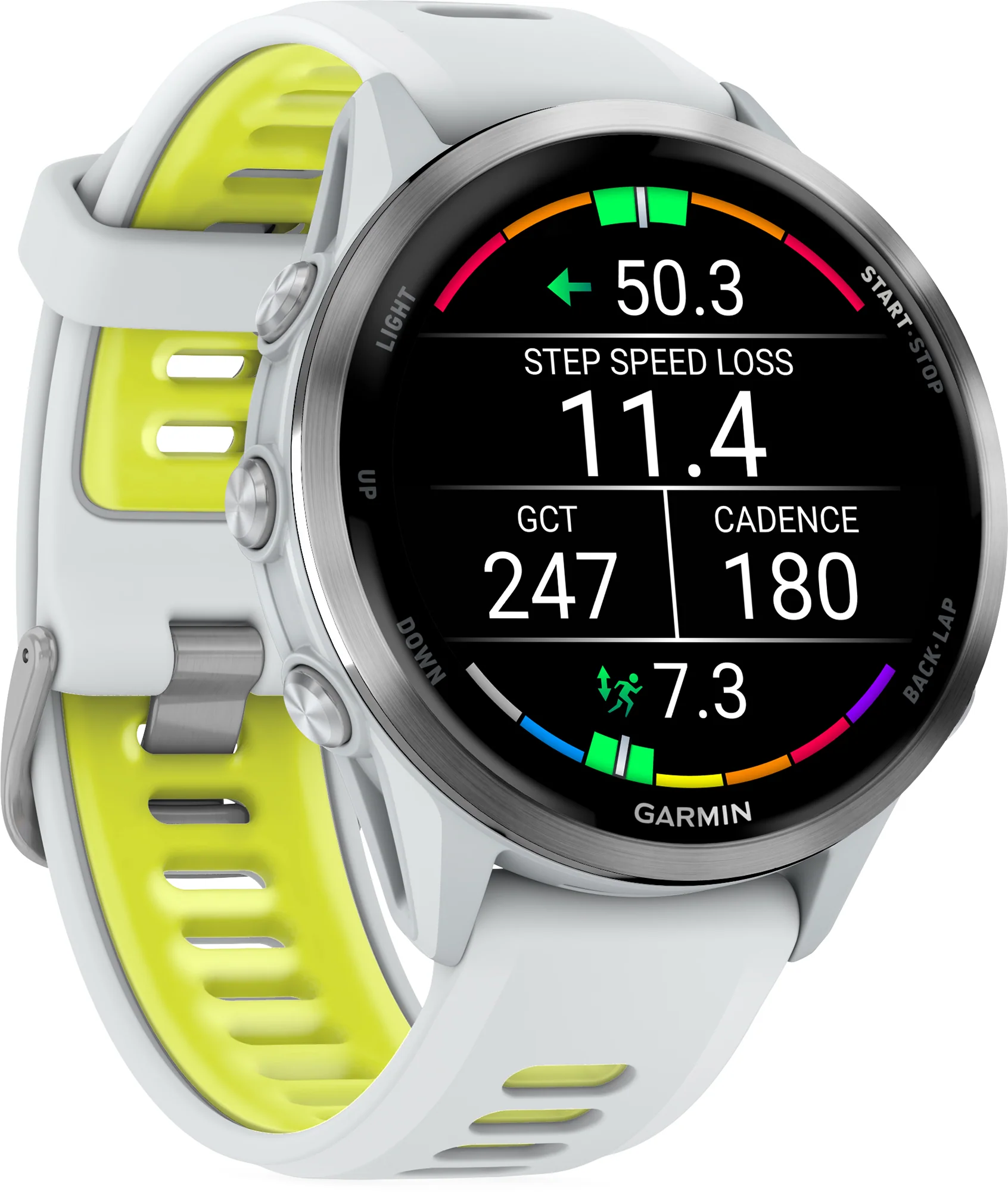 Garmin Forerunner 970 HRM With GPS Watch - White - Image 3