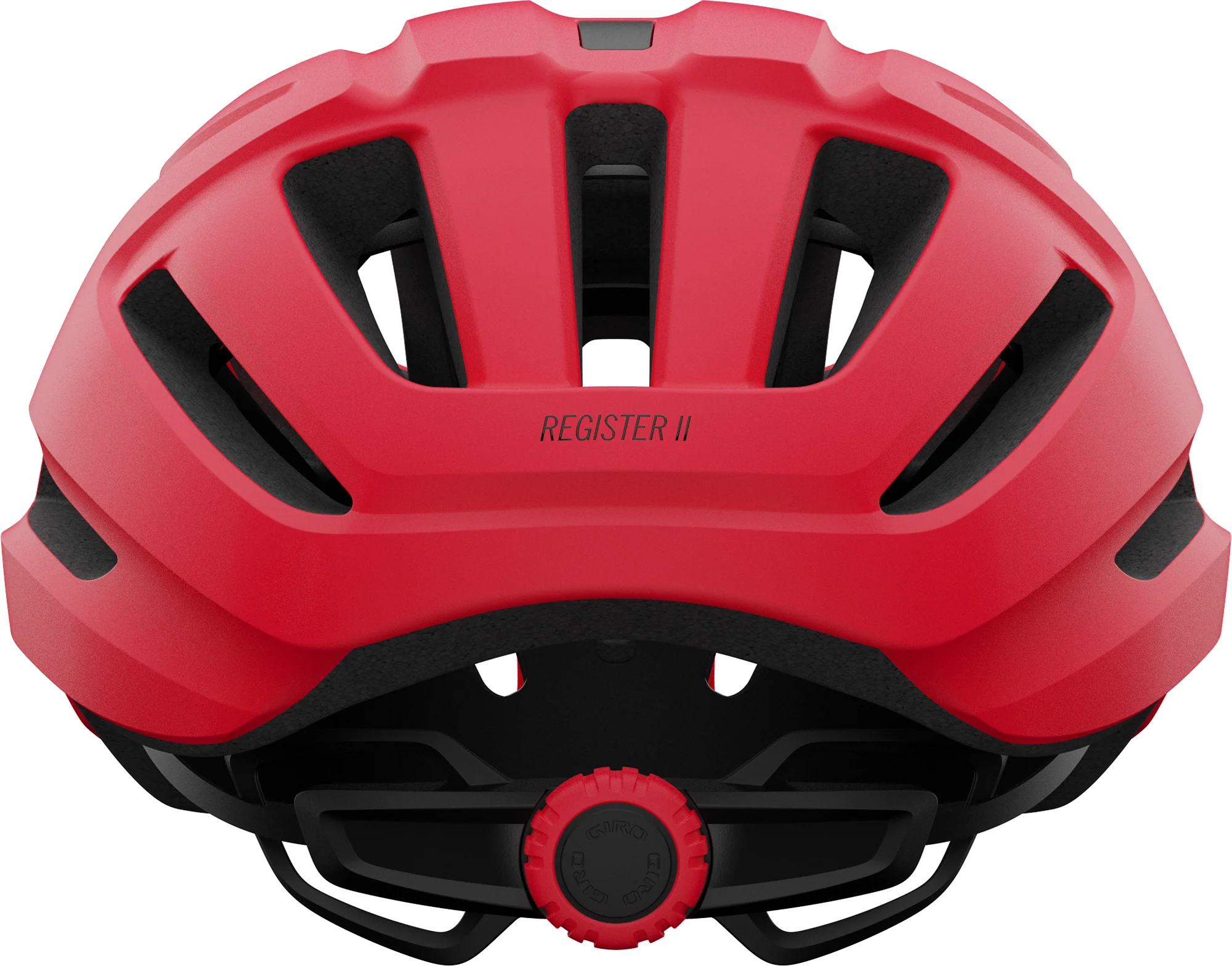 Giro Register II Road Cycling Helmet - Red - Image 4