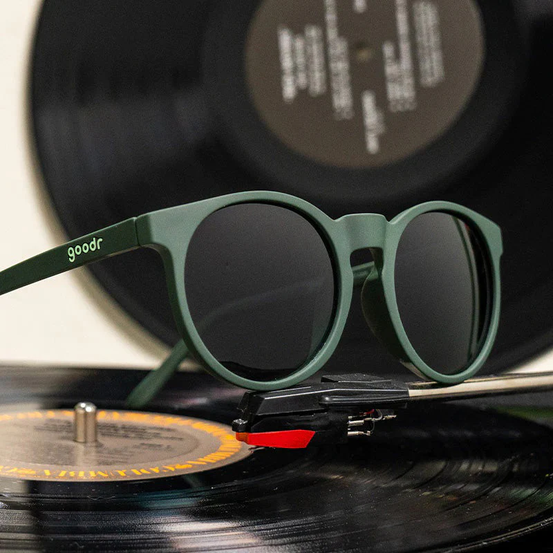Goodr I Have These On Vinyl Too Running Sunglasses - Image 3