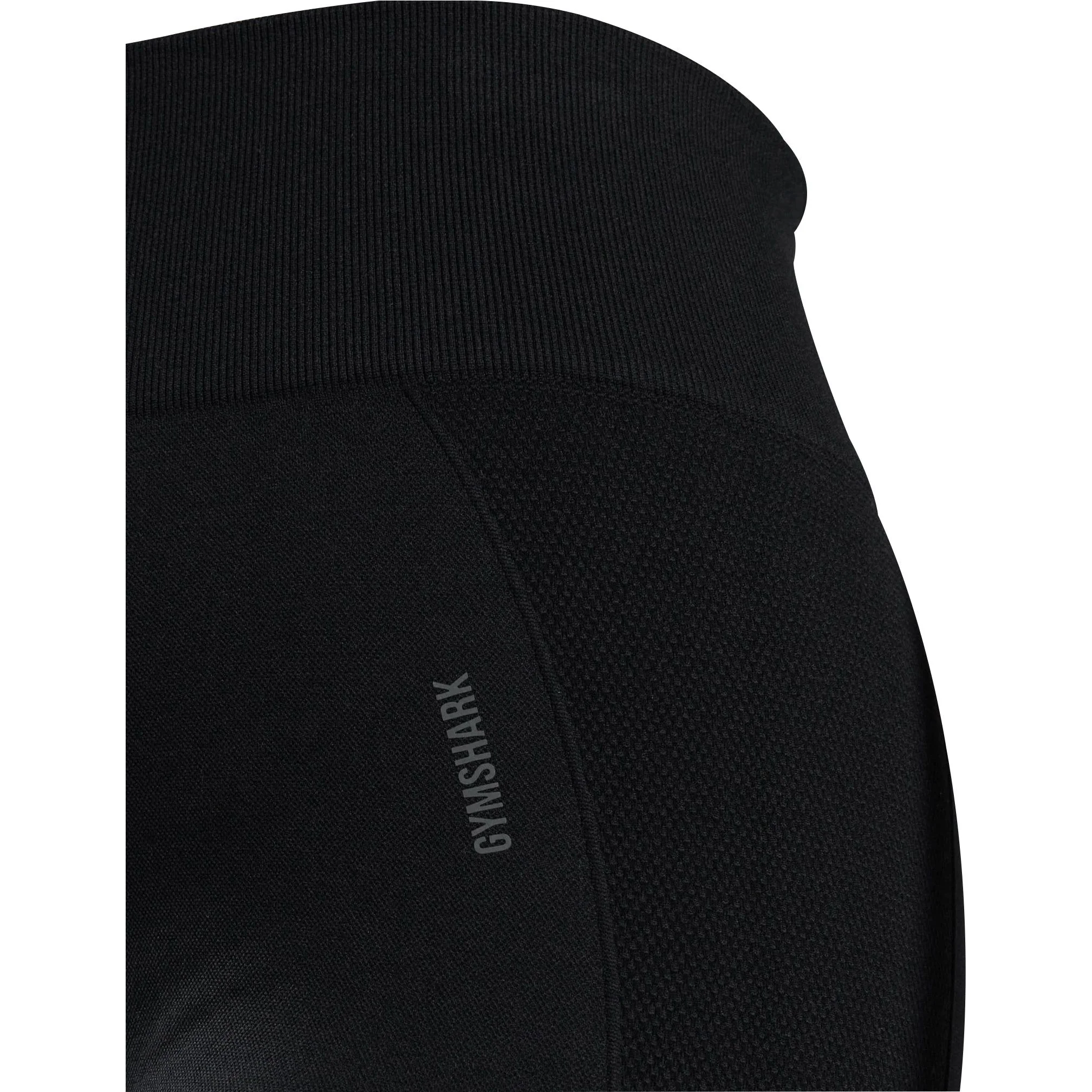 Gymshark Flex Womens Short Training Tights - Black - Image 3