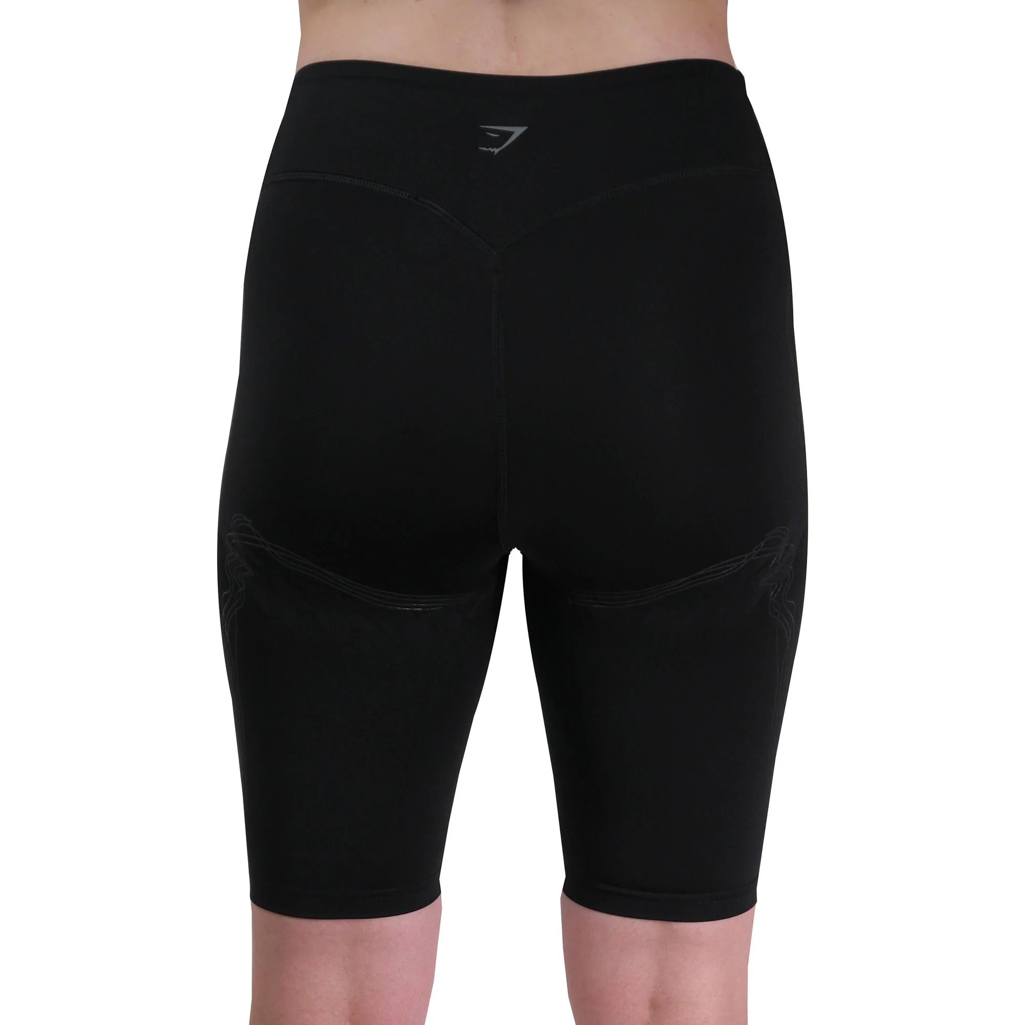 Gymshark Technical Womens Short Training Tights - Black - Image 2
