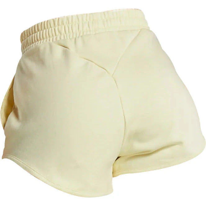 Gymshark Womens Training Sweat Shorts - Yellow - Image 2