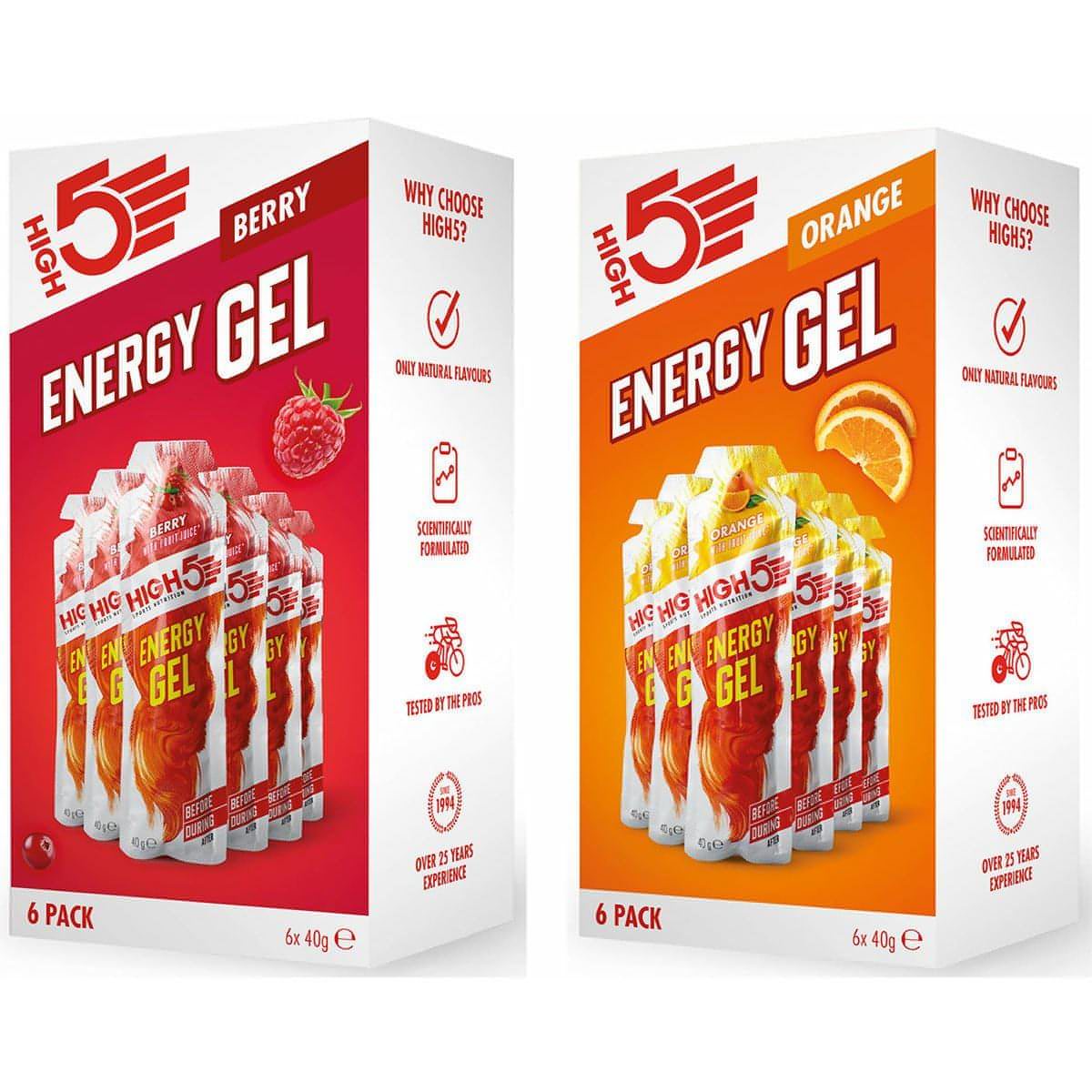 High 5 Energy Gels (Box Of 6)