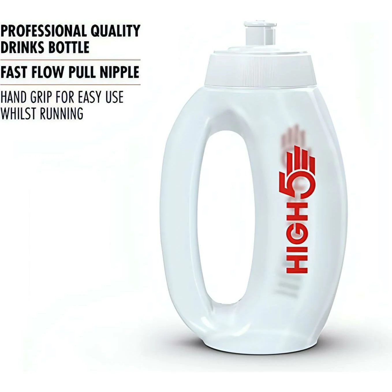 High 5 Handheld 330ml Water Bottle - Image 3