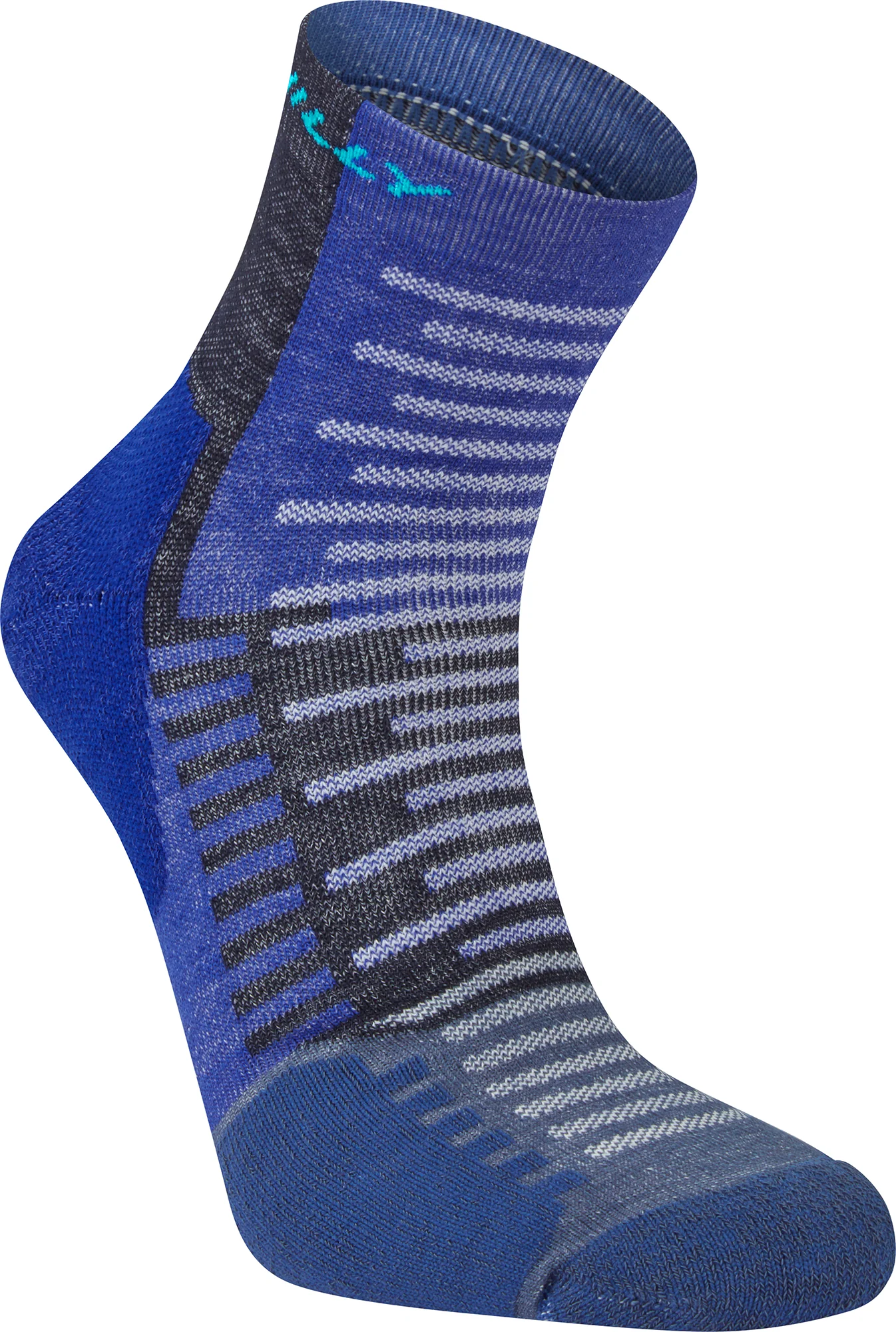 Hilly Active Anklet Running Socks - Blue