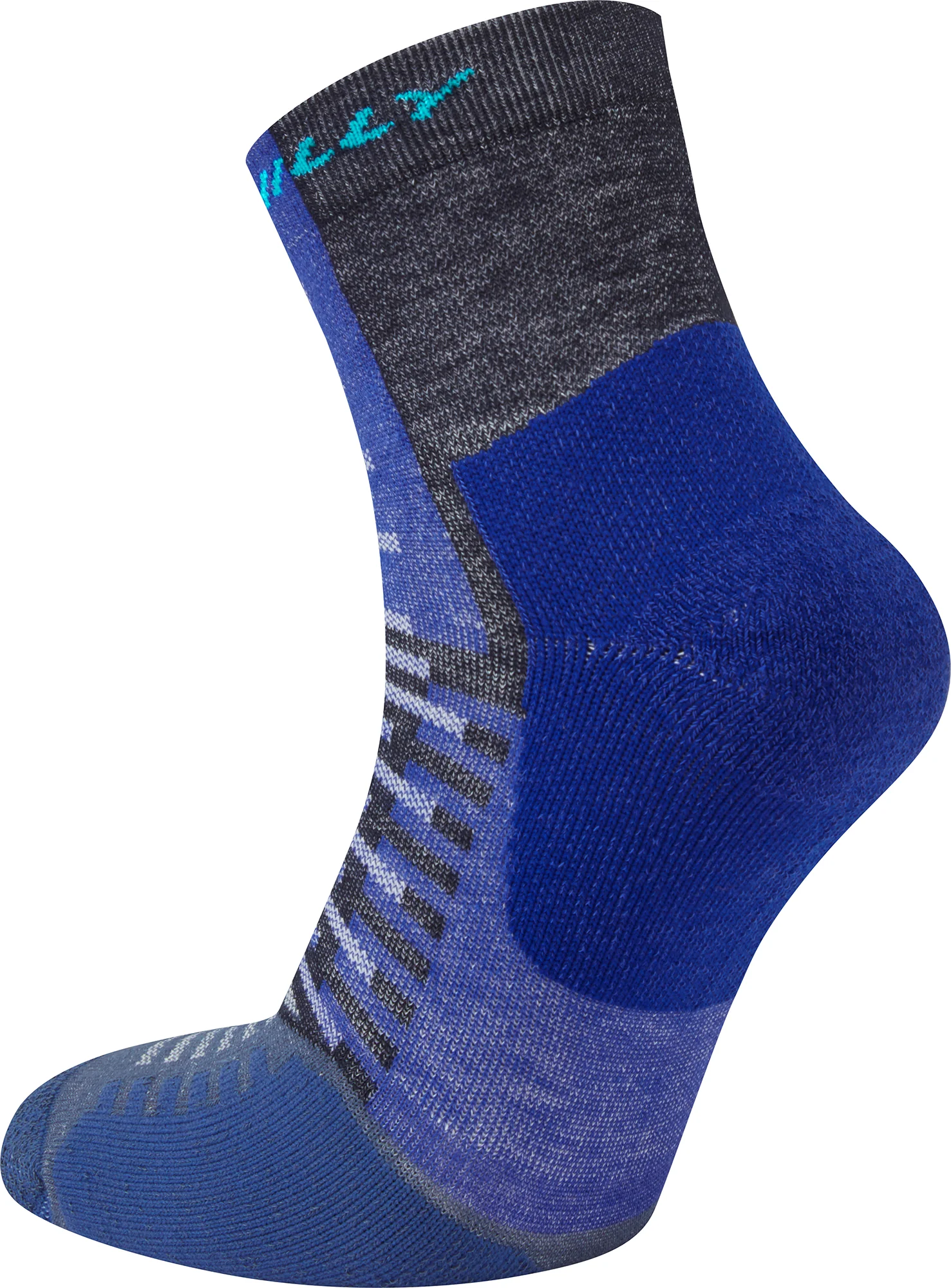 Hilly Active Anklet Running Socks - Blue - Image 2