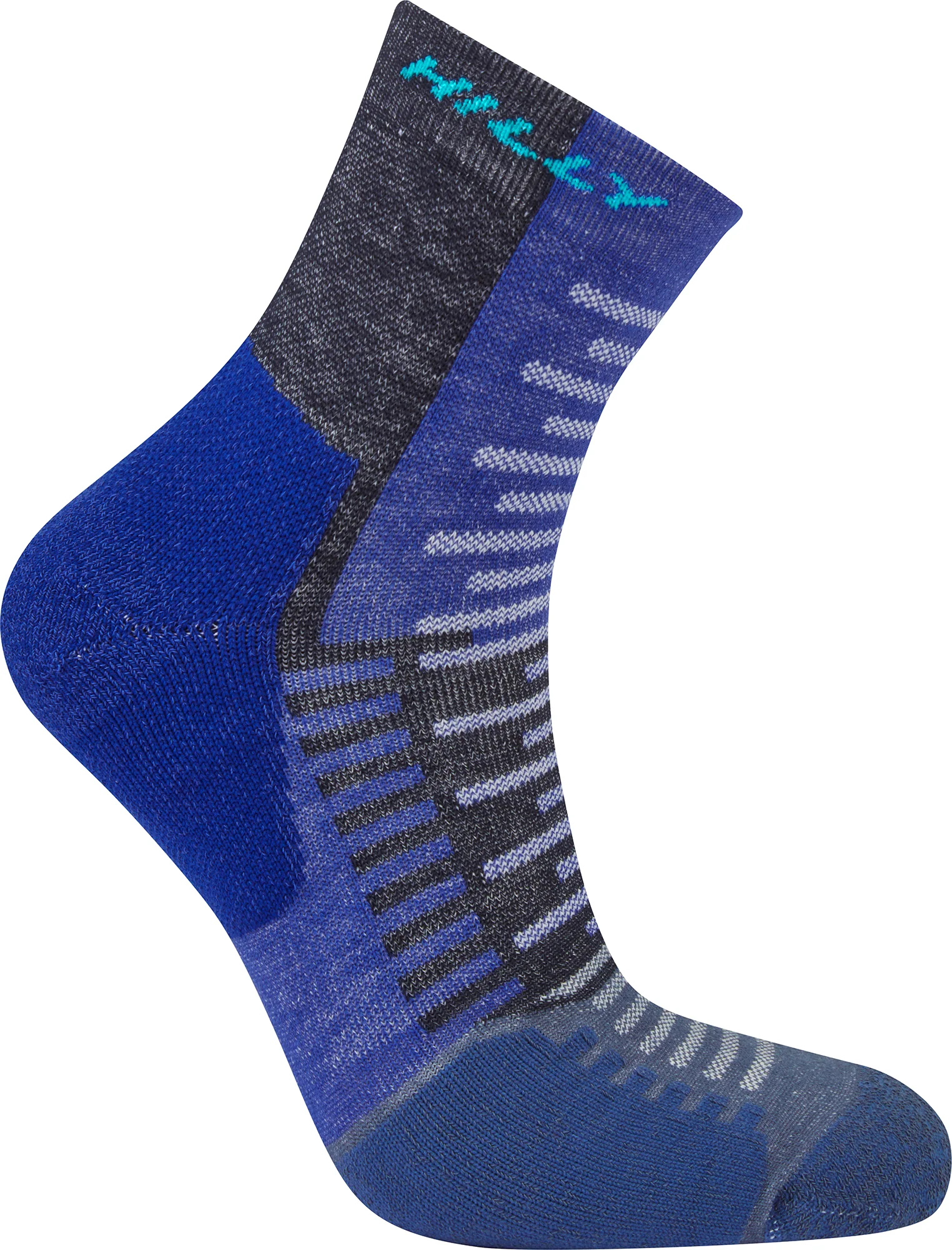 Hilly Active Anklet Running Socks - Blue - Image 3