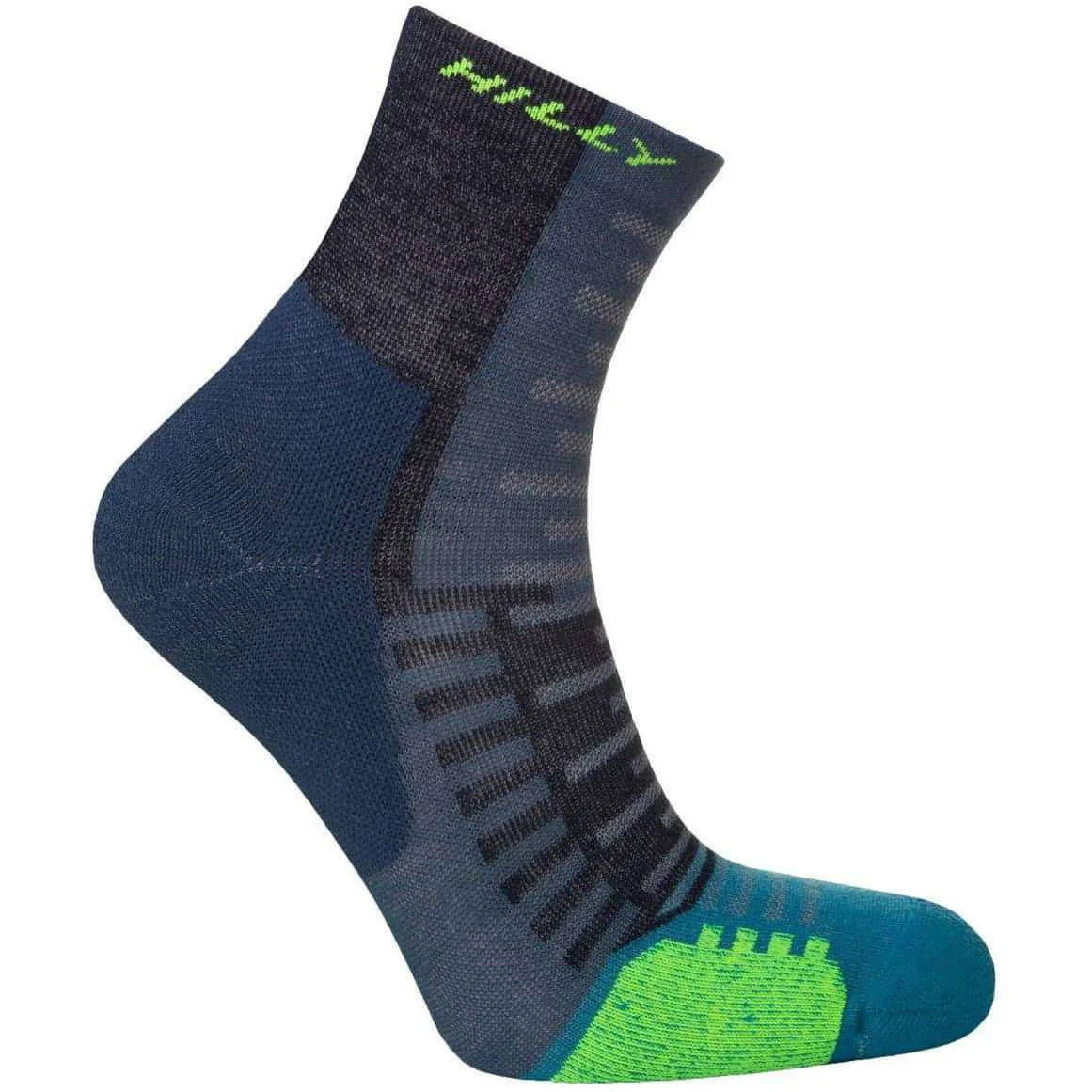 Hilly Active Anklet Running Socks - Navy - Image 3