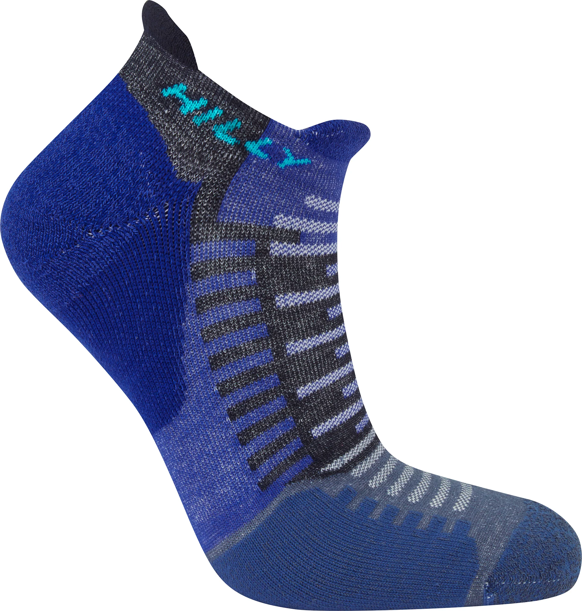 Hilly Active Socklet Running Socks - Blue - Image 3