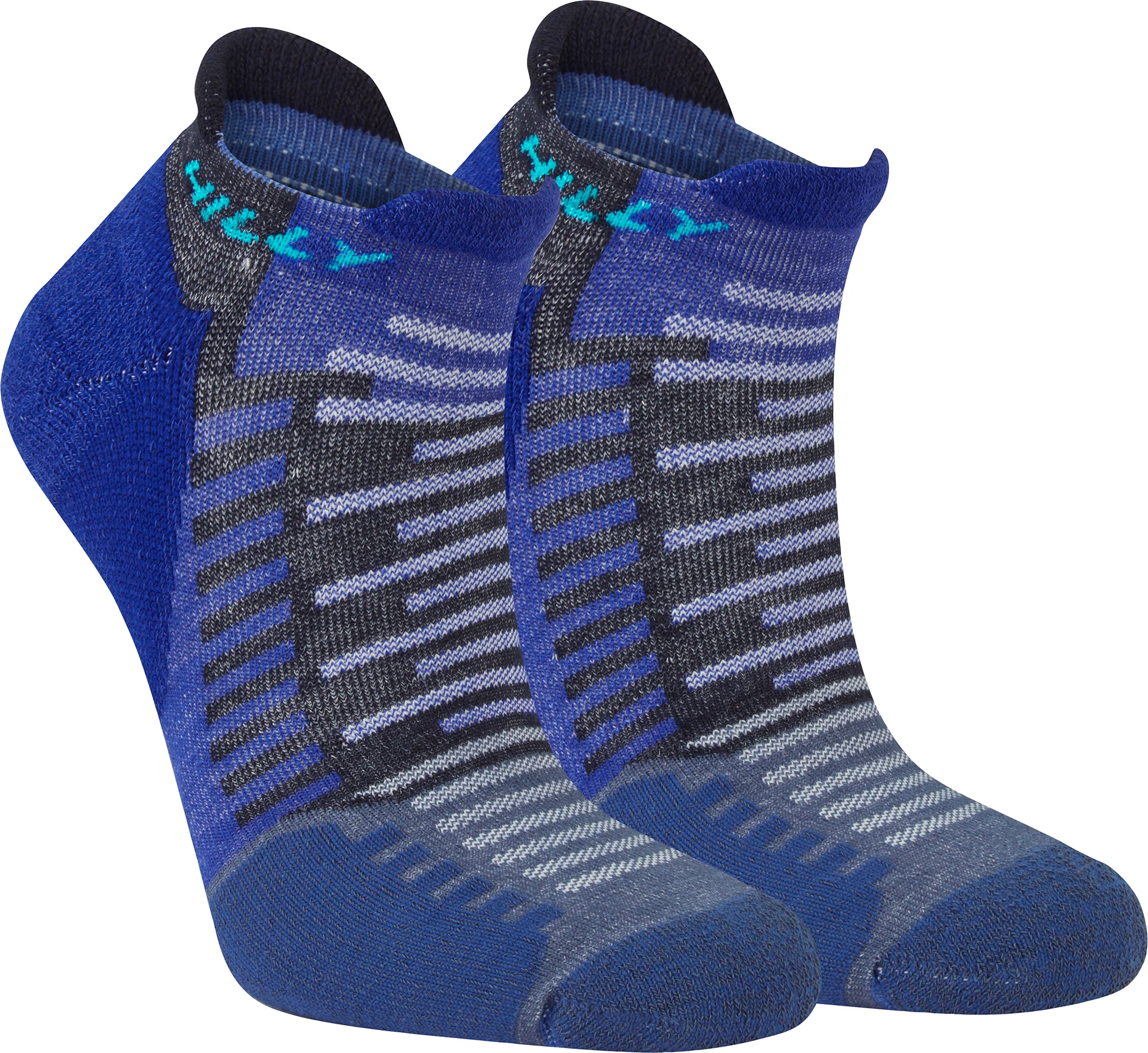 Hilly Active Socklet Running Socks - Blue - Image 4