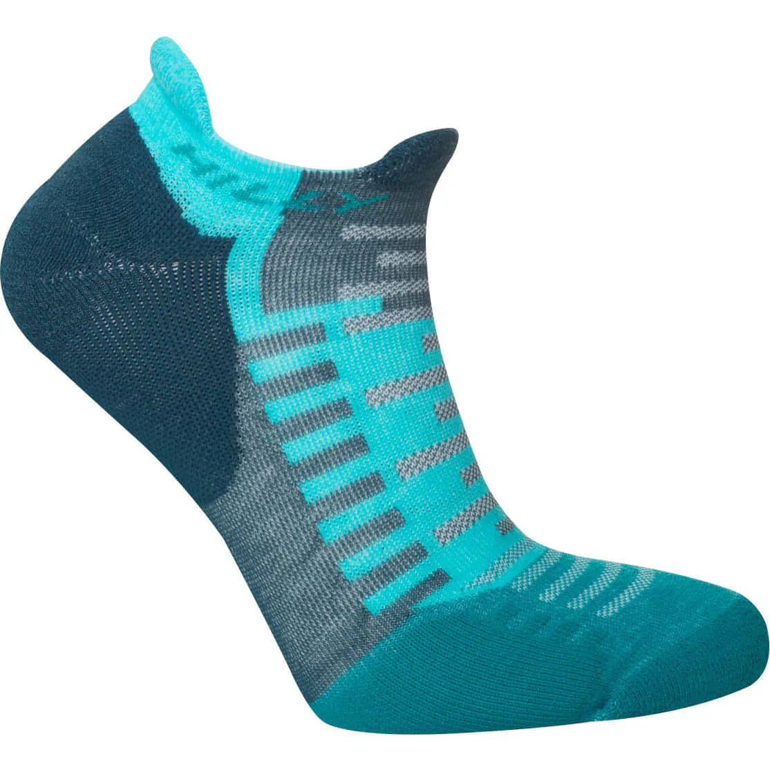 Hilly Active Socklet Running Socks - Blue - Image 3