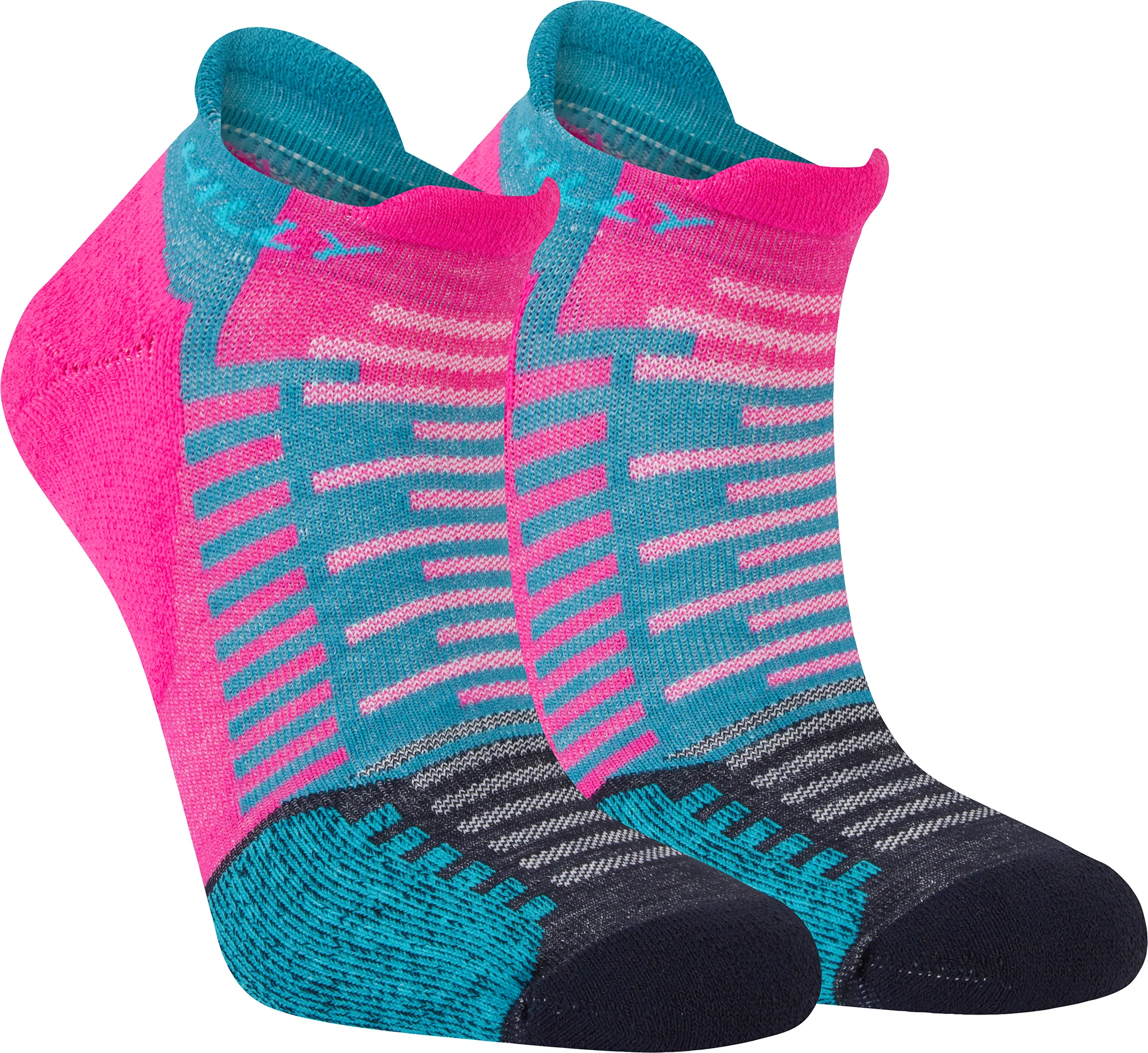Hilly Active Socklet Running Socks - Pink - Image 4