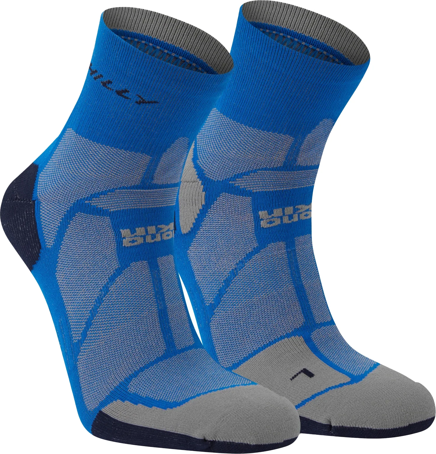 Hilly Marathon Fresh Anklet Running Socks - Blue - Image 3
