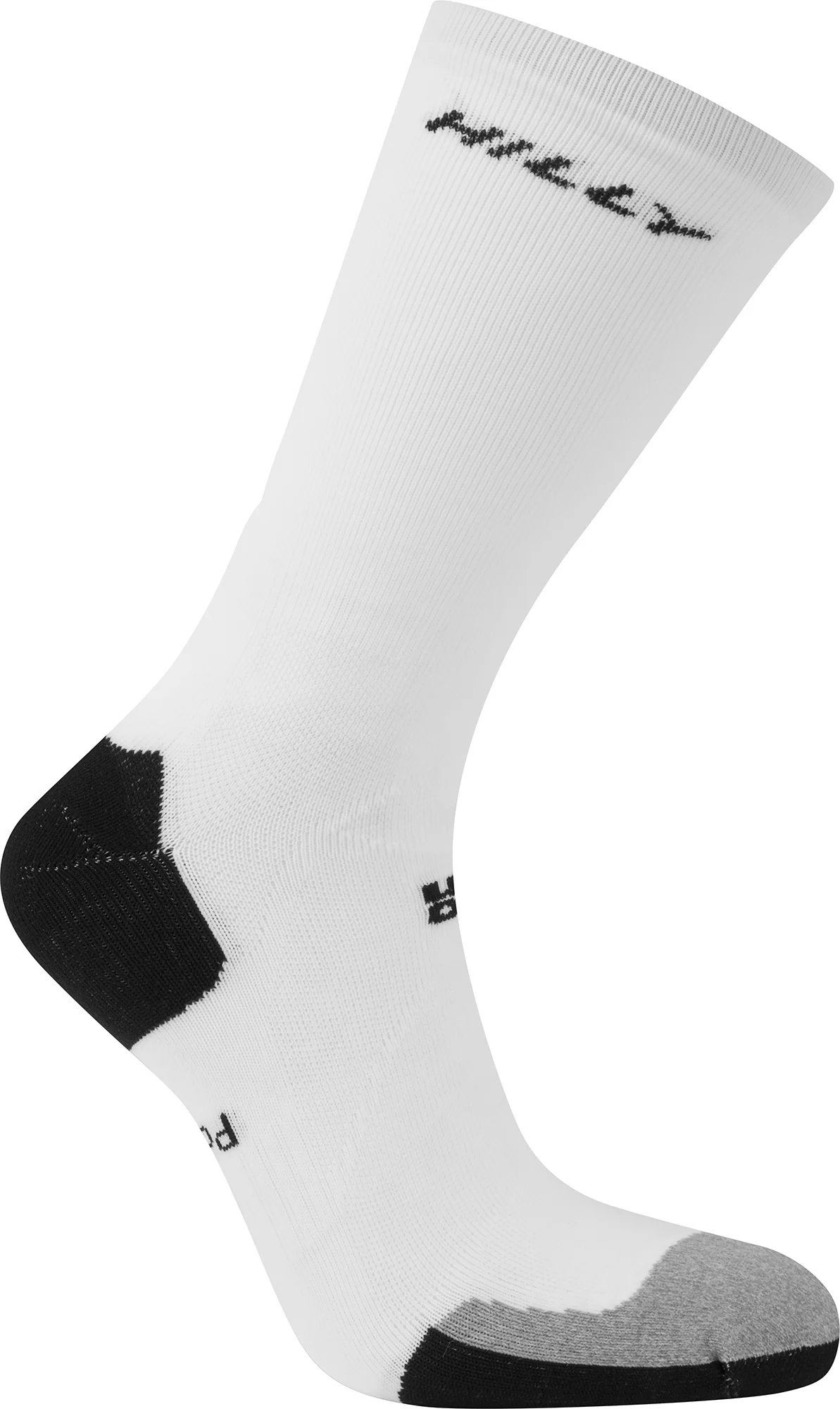 Hilly Marathon Fresh Crew Running Socks - White - Image 3