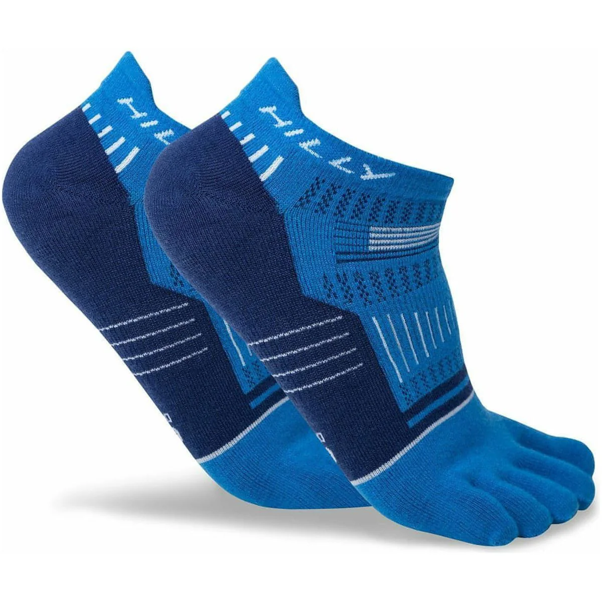 Hilly Toe Running Socklet - Blue - Image 3