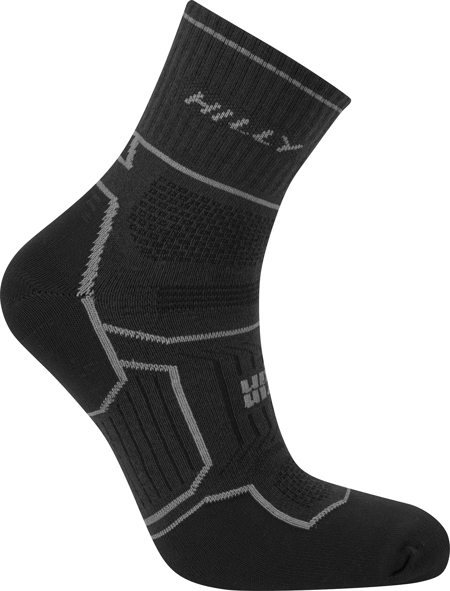Hilly Twin Skin Anklet Running Socks - Black - Image 3
