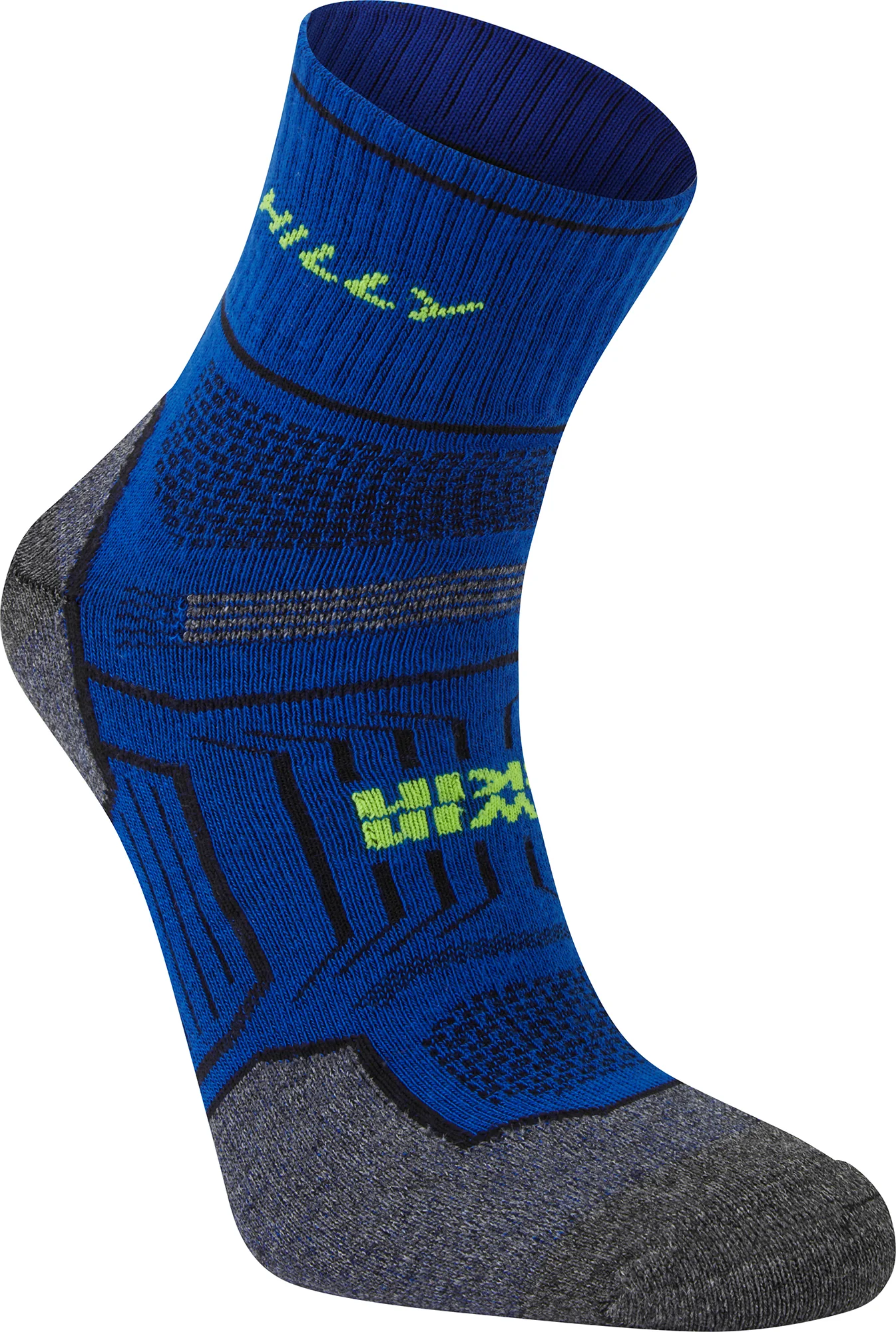 Hilly Twin Skin Anklet Running Socks - Blue