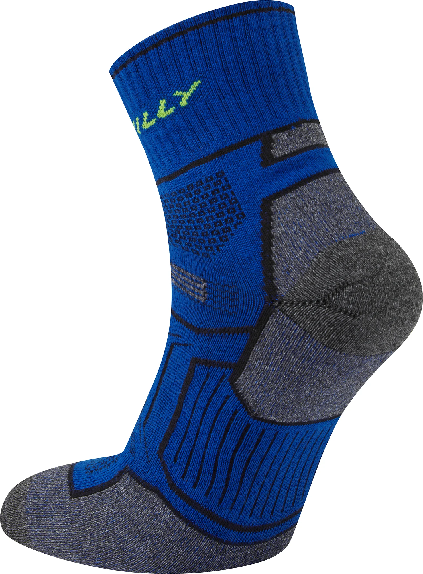 Hilly Twin Skin Anklet Running Socks - Blue - Image 2
