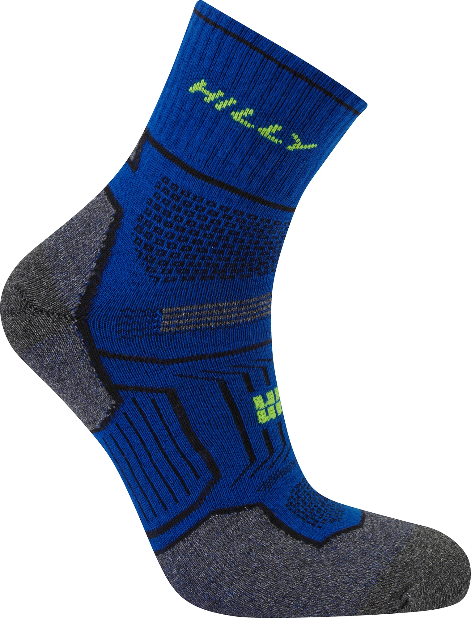 Hilly Twin Skin Anklet Running Socks - Blue - Image 3